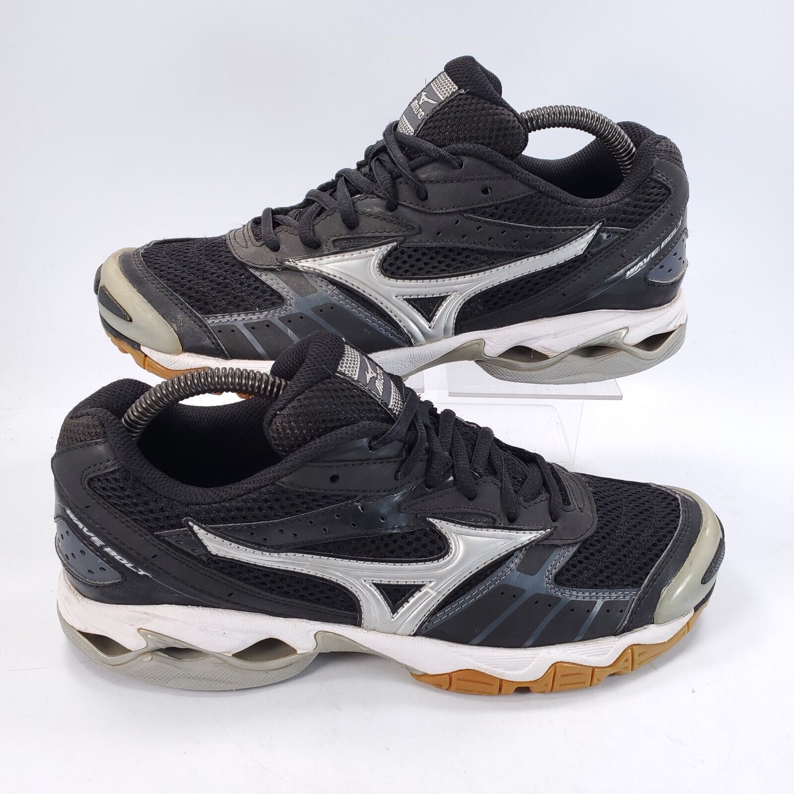 Mizuno Mizuno Wave Bolt Athletic Shoe Womens Size 9 9KV-28405 Black Size US 9 / IT 39 - 5 Thumbnail
