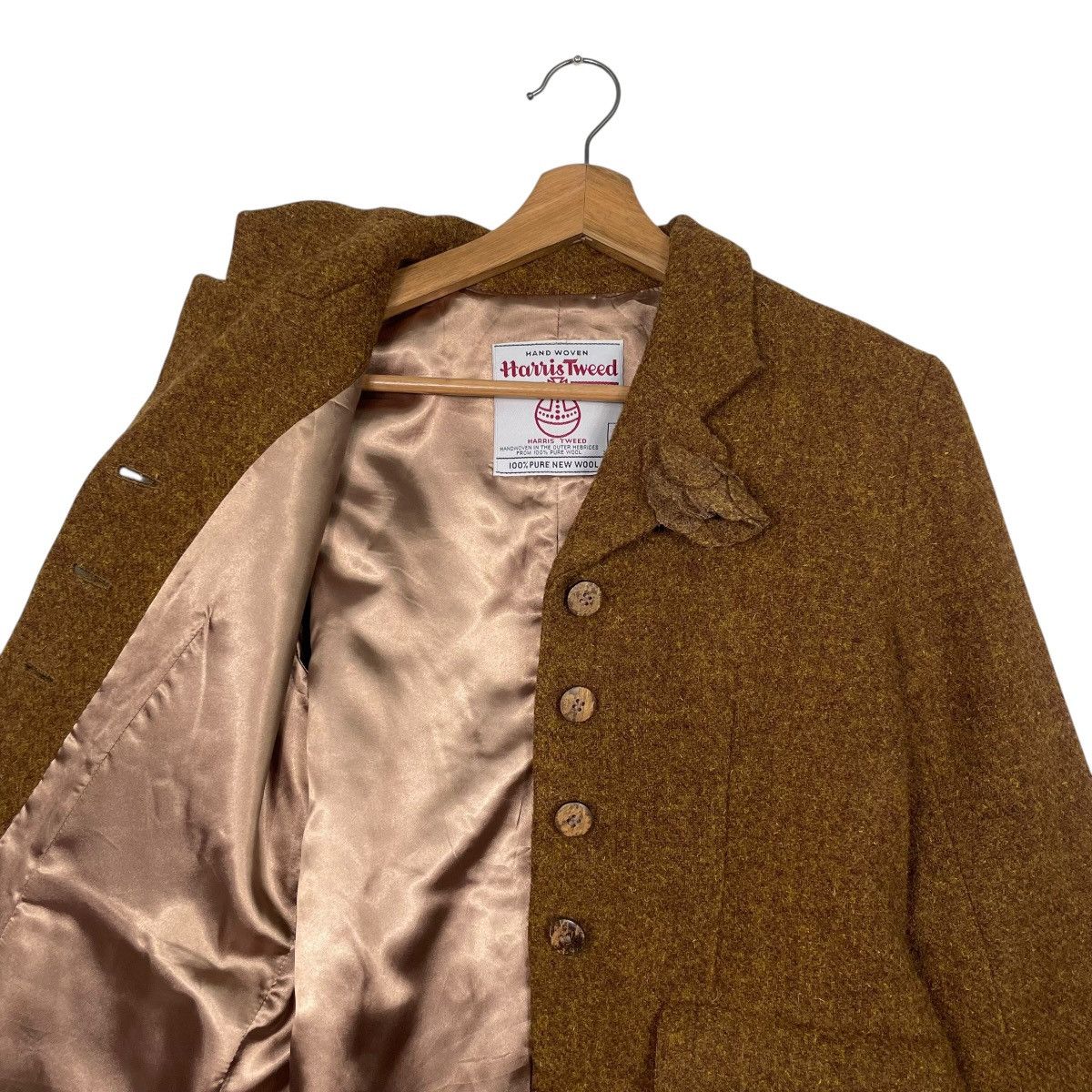 Harris Tweed Vintage Harris Tweed Wool Women Jacket Size XS / US 0-2 / IT 36-38 - 10 Thumbnail