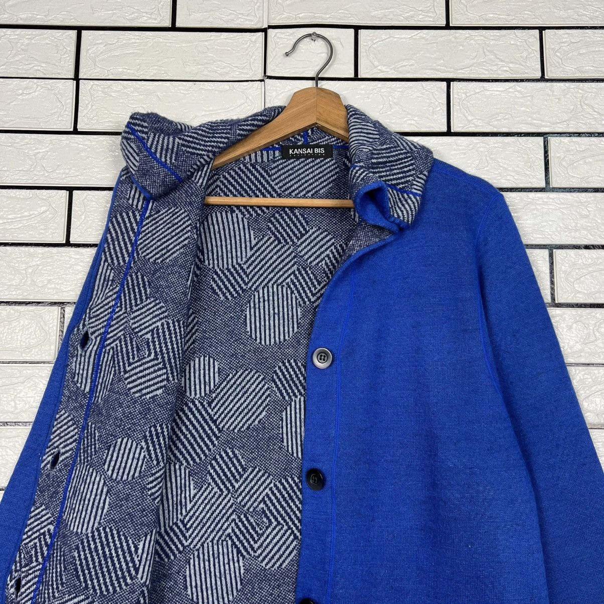 Kansai Yamamoto KANSAI BIS Collection Minimalist Button Jacket #4032-C183 Size L / US 10 / IT 46 - 9 Thumbnail
