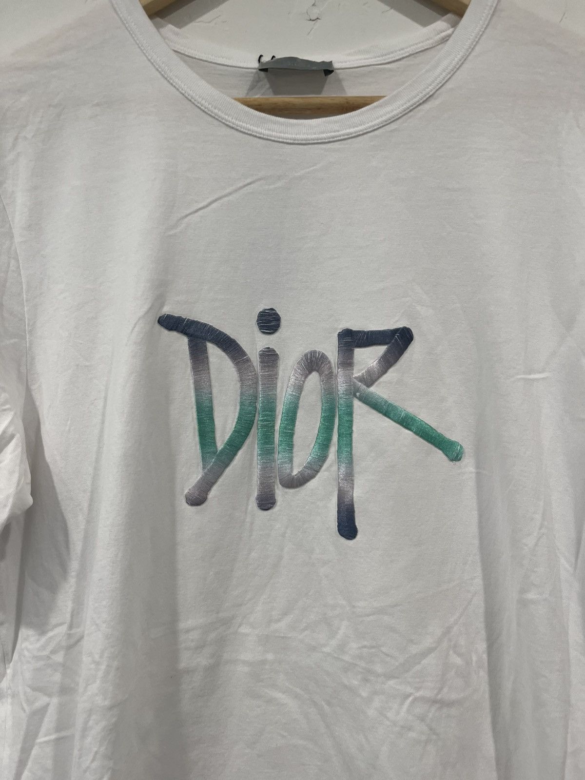 DIOR AND SHAWN STUSSY ロゴ Tシャツ Shawn Stussy x DIOR Logo T-Shirts | Hypebeast