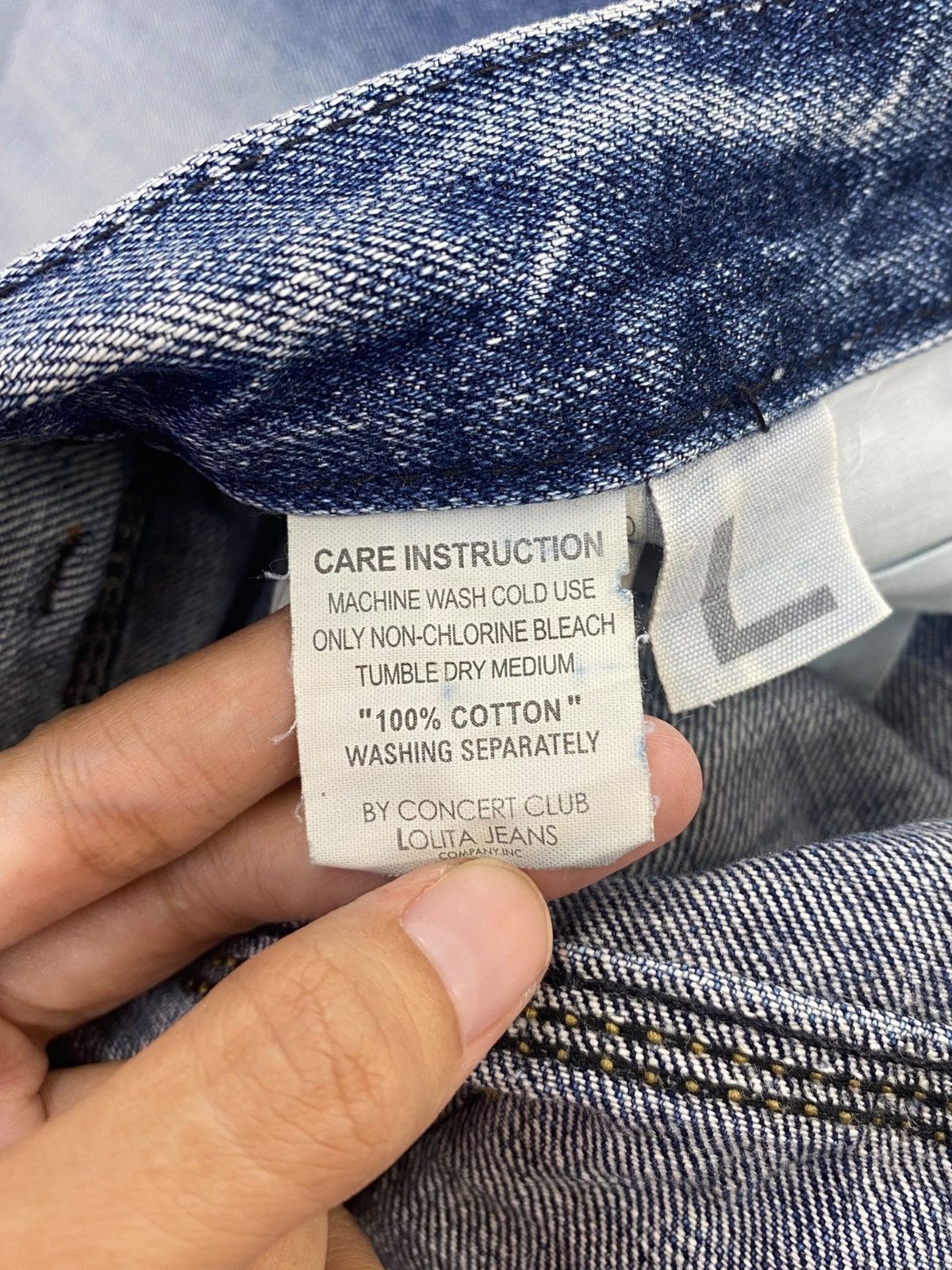Japanese Brand Japanese Brand Faded Wash Style Ripped Jeans Size US 32 / EU 48 - 10 Thumbnail