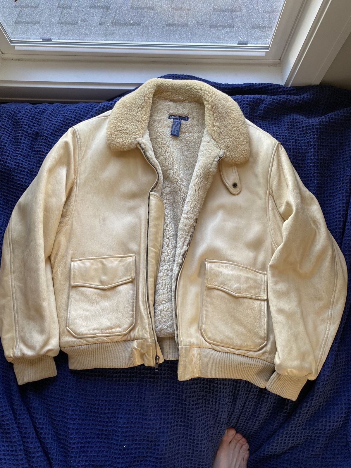 Polo Ralph Lauren Polo Ralph Lauren Deer Leather B3 Bomber Size US XL / EU 56 / 4 - 1 Thumbnail