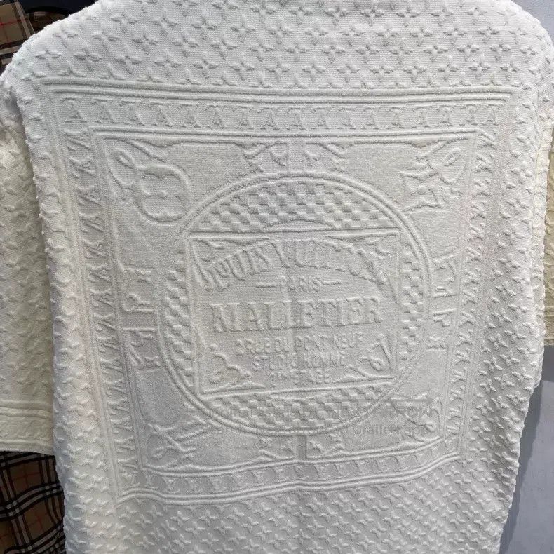 Louis Vuitton Louis Vuitton SS25 towel logo printed short sleeve shirt Size US M / EU 48-50 / 2 - 5 Thumbnail