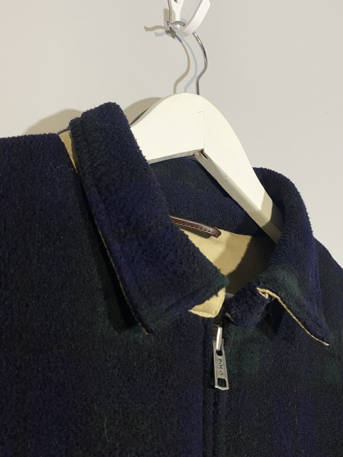 Polo Ralph Lauren Vintage Polo Ralph Lauren Tartan Check Fleece Jacket Rare Size US L / EU 52-54 / 3 - 12 Thumbnail