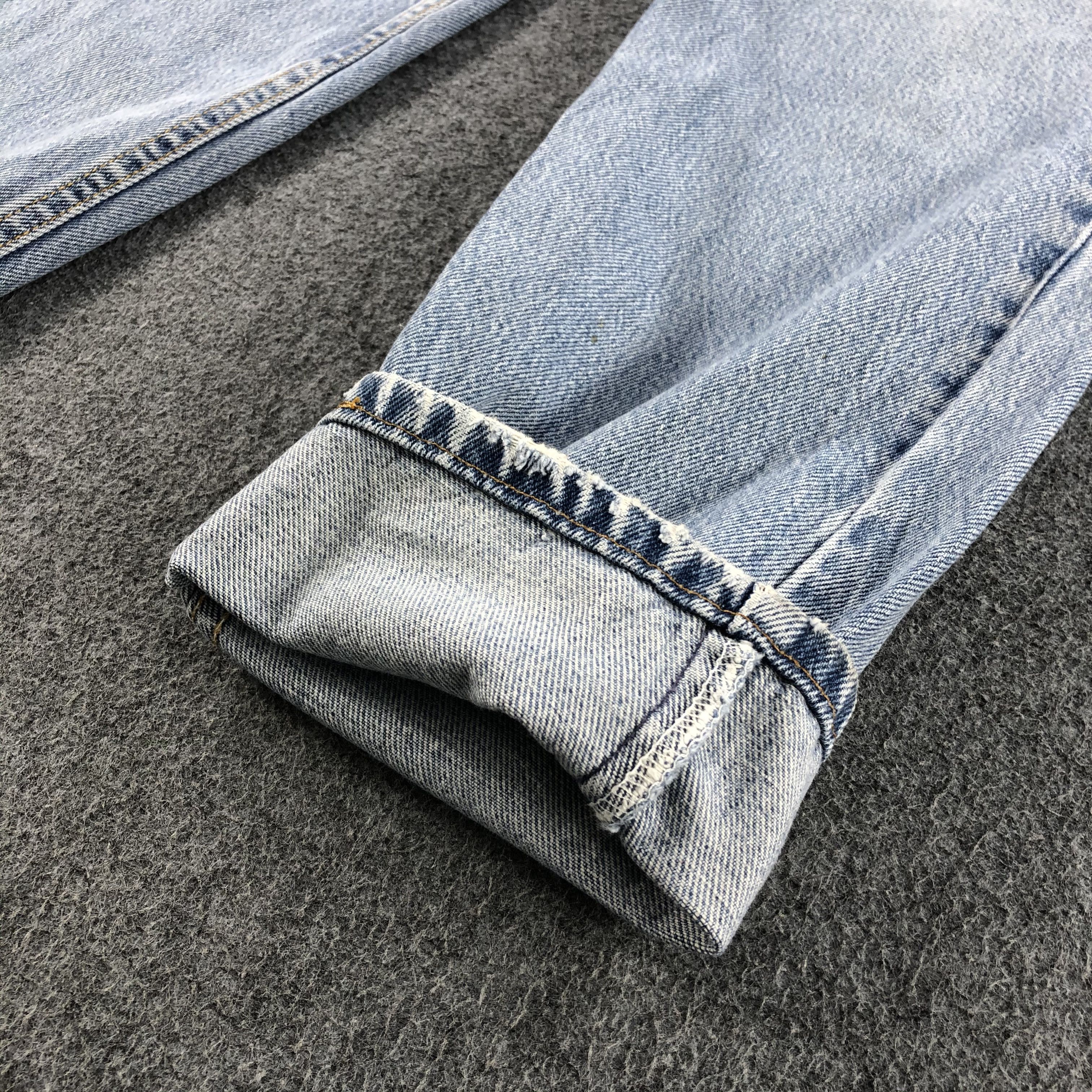 Levi's Vintage 90s Light Wash Levis 512 Jeans-J1217 Size US 33 - 7 Thumbnail