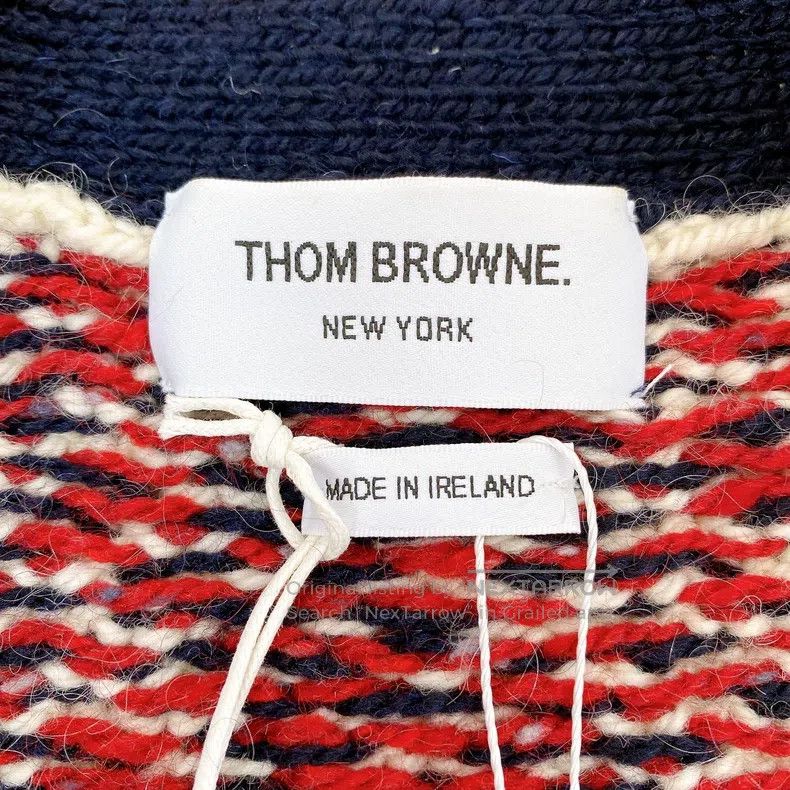 Thom Browne Thom Browne Colorblock Knit Cardigan Size US XL / EU 56 / 4 - 7 Thumbnail