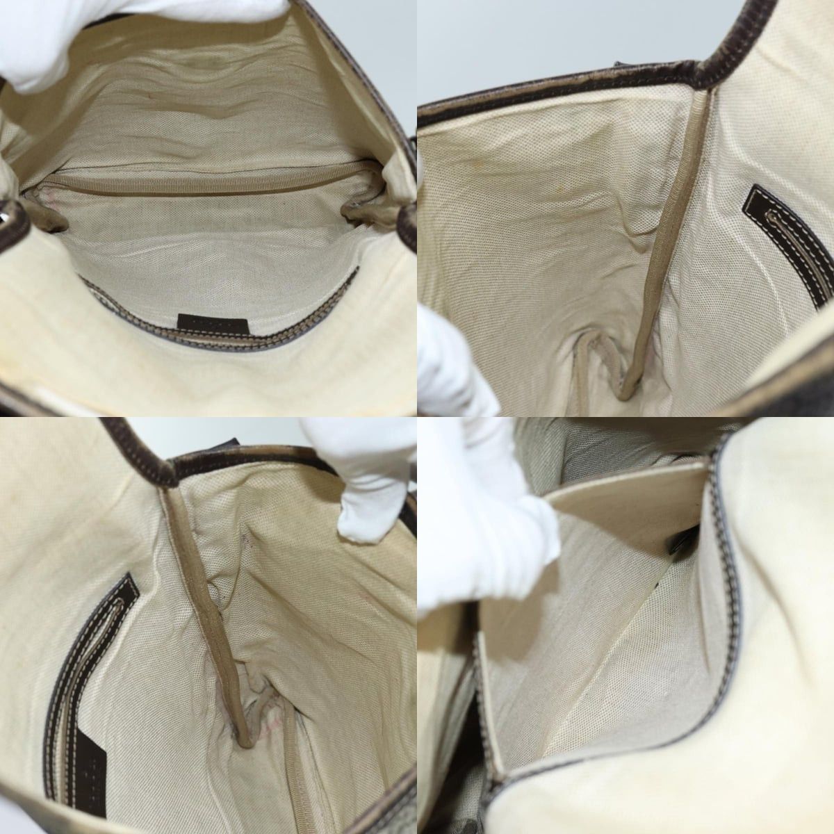 Gucci GUCCI GG Supreme Shoulder Bag Pvc Beige Size ONE SIZE - 12 Thumbnail