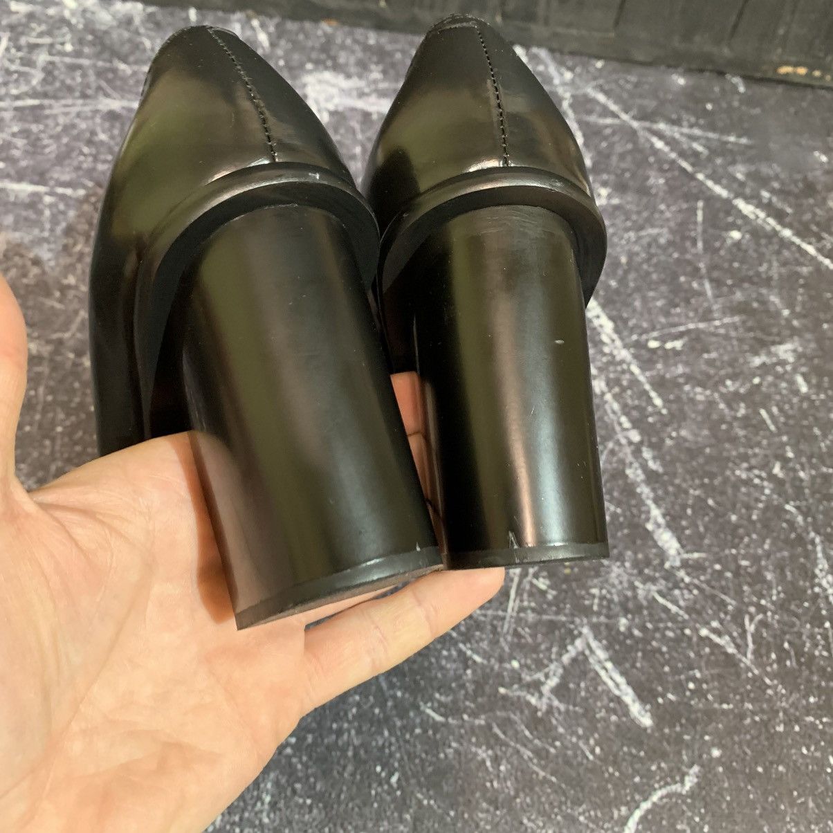 Jil Sander Jil Sander Leather Women’s Black Heels size 38.5 Size US 8.5 / IT 38.5 - 7 Thumbnail