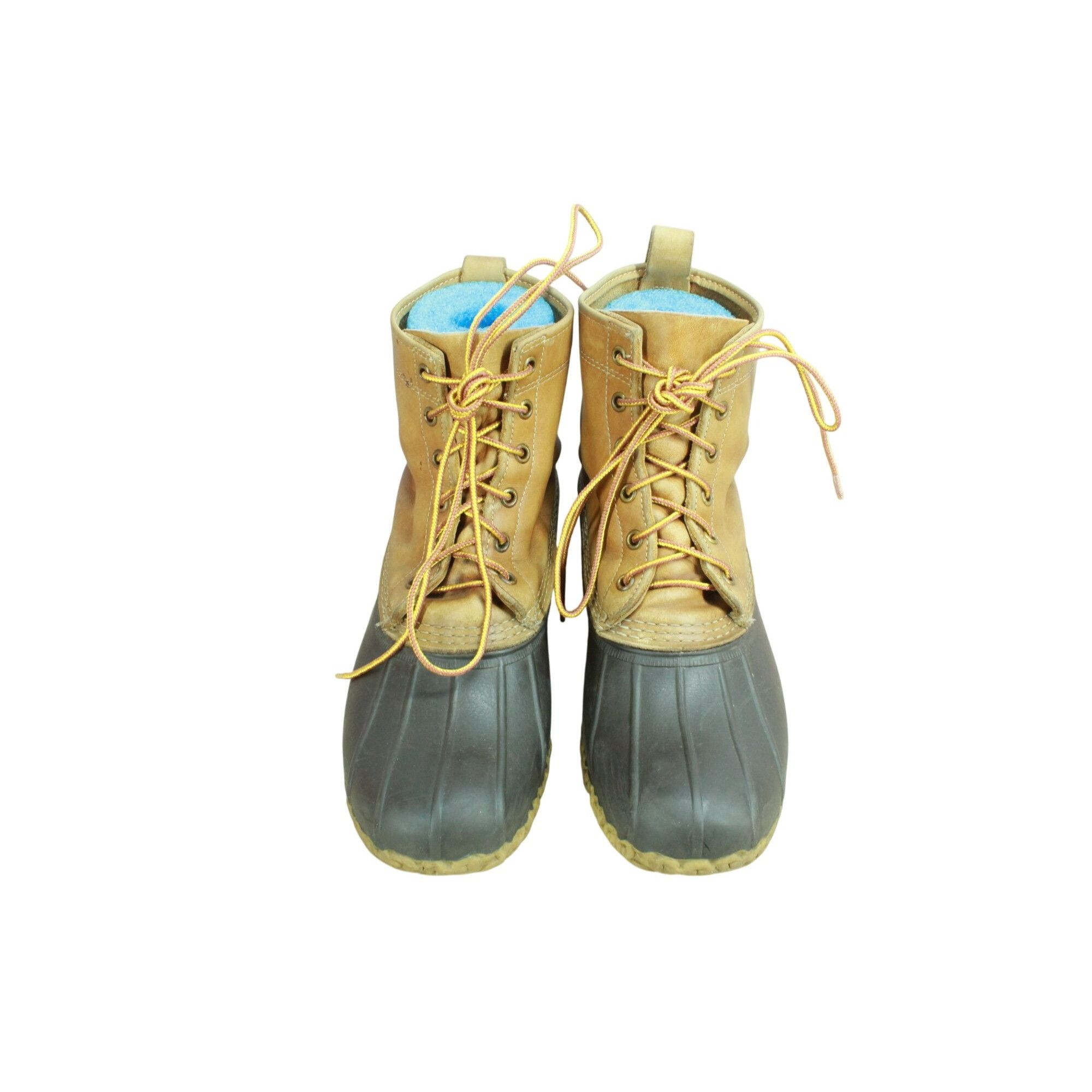 L.L. Bean LL Bean Men’s Brown Insulated Lace-Up Duck Boots Size 8 Size US 8 / EU 41 - 5 Thumbnail