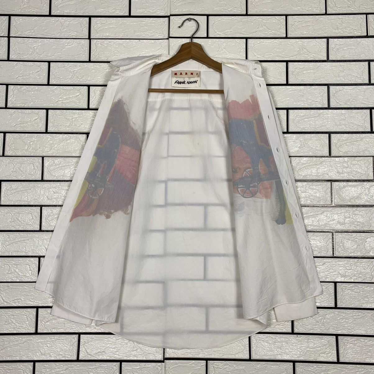 Marni 🔥BUTTON UPS MARNI X FRANK NAVIN OVER PRINT Size M / US 6-8 / IT 42-44 - 13 Thumbnail
