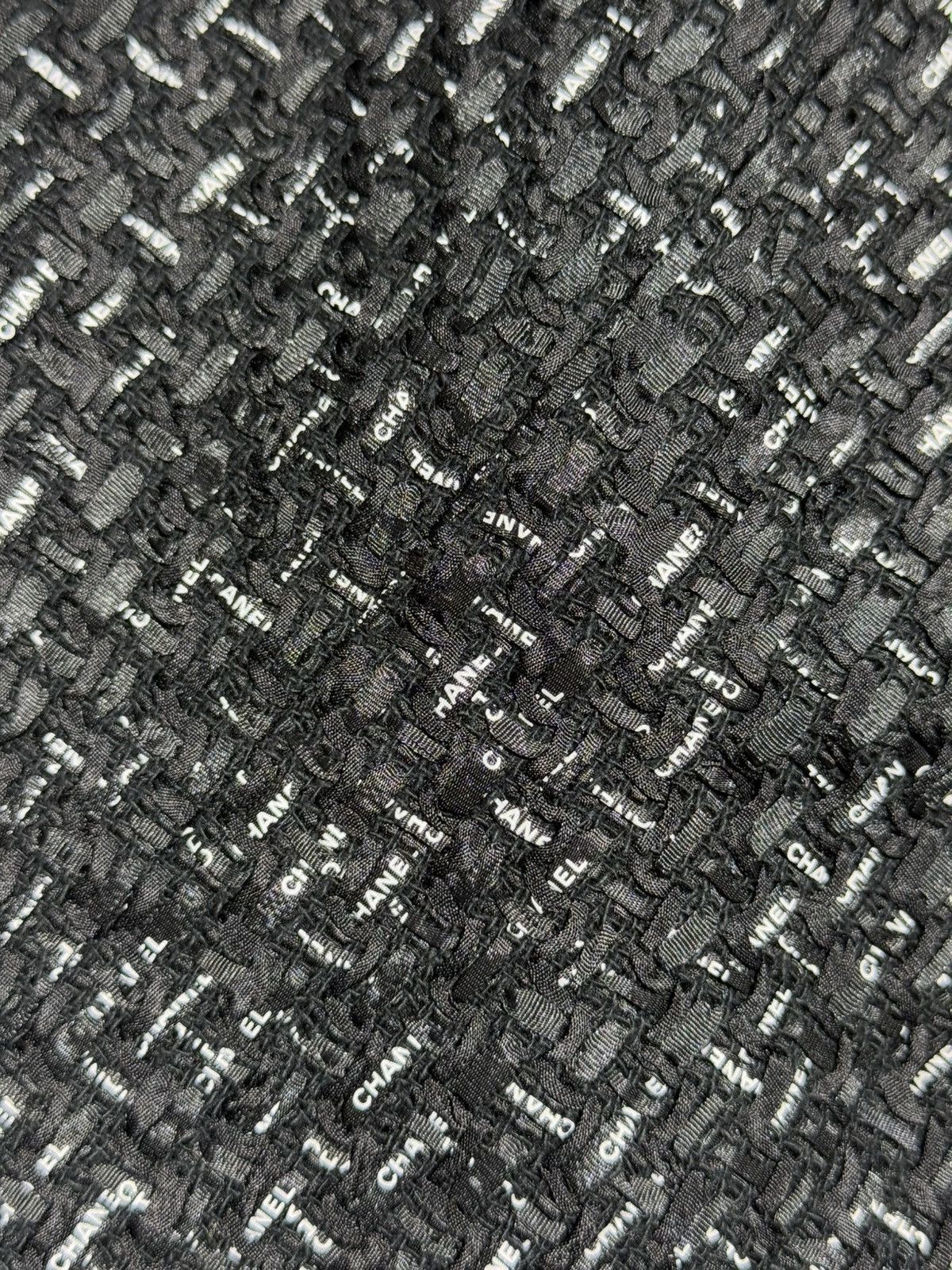 Chanel Chanel 13C - All Over Logo - Ribbon Tweed Jacket Size XS / US 0-2 / IT 36-38 - 12 Thumbnail