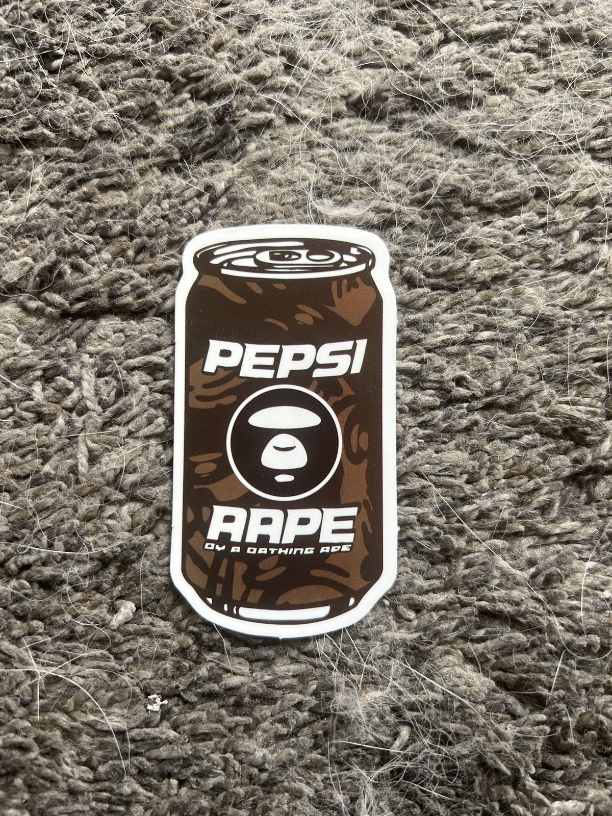 Aape Aape By A Bathing Ape Pepsi Can Moonface Sticker Size ONE SIZE - 1 Thumbnail