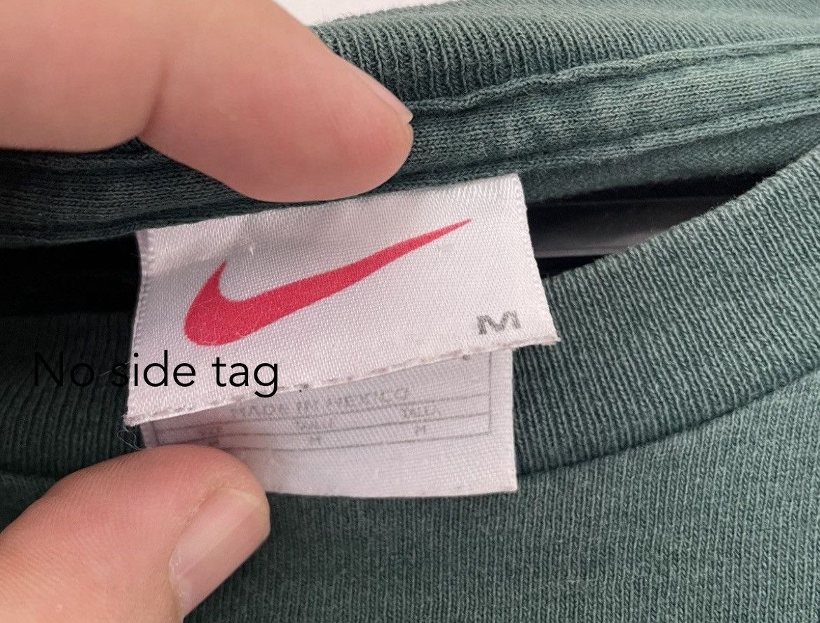 Nike × Vintage VINTAGE NIKE DUCK GREEN SWOOSH TEE Size US M / EU 48-50 / 2 - 4 Thumbnail