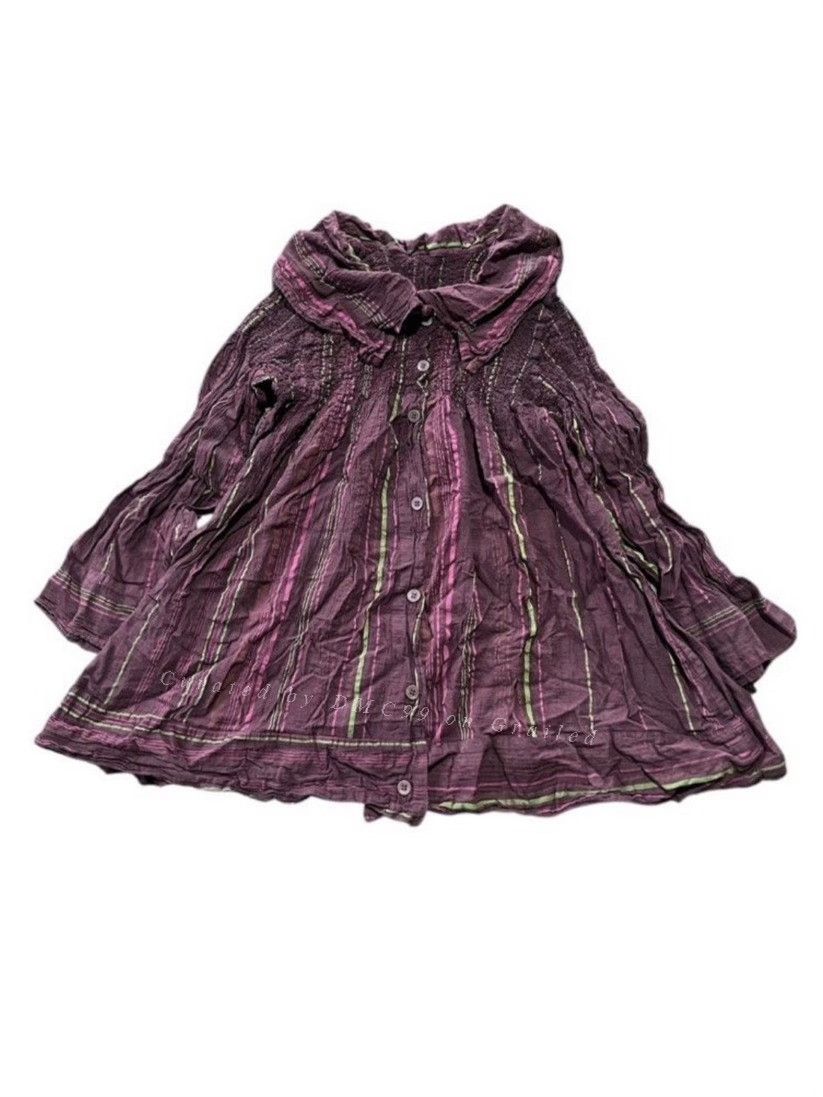 Issey Miyake Vintage Issey Miyake Collar Top Size M / US 6-8 / IT 42-44 - 1 Thumbnail