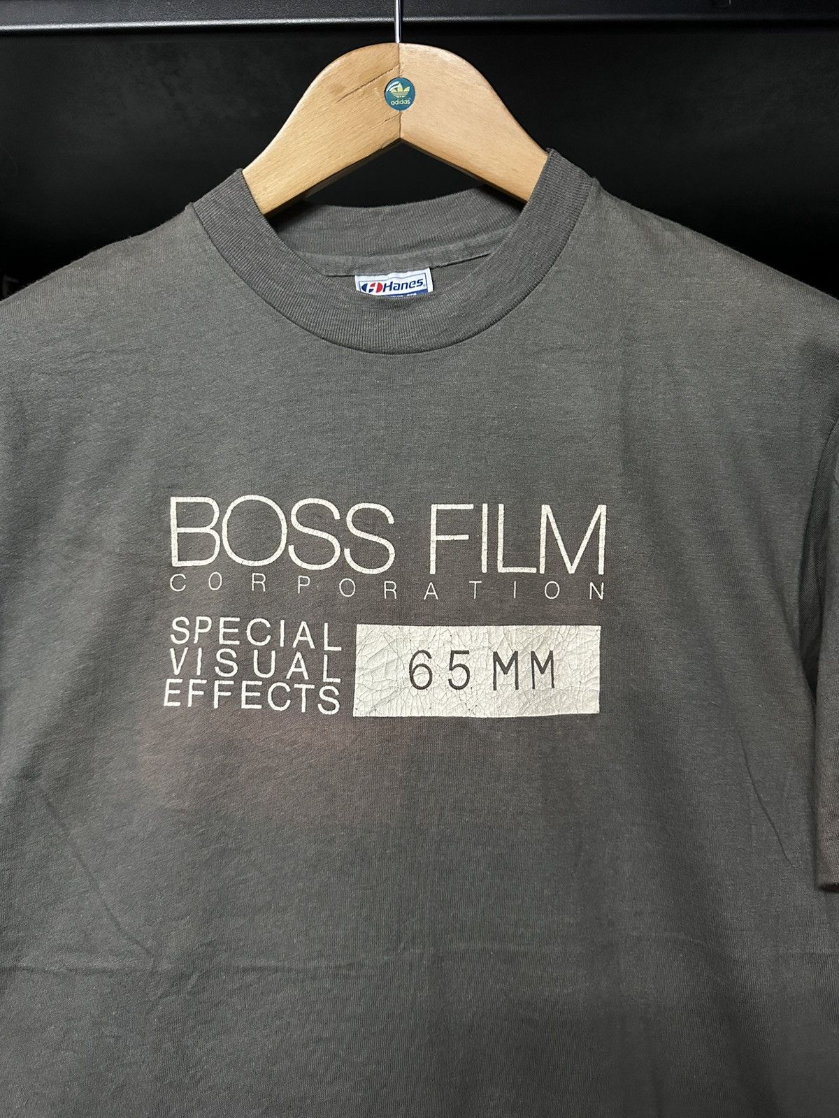 Expert Horror Vintage 80s Movie Horror Poltergeist THE OTHER SIDE Faded T Size US L / EU 52-54 / 3 - 4 Thumbnail