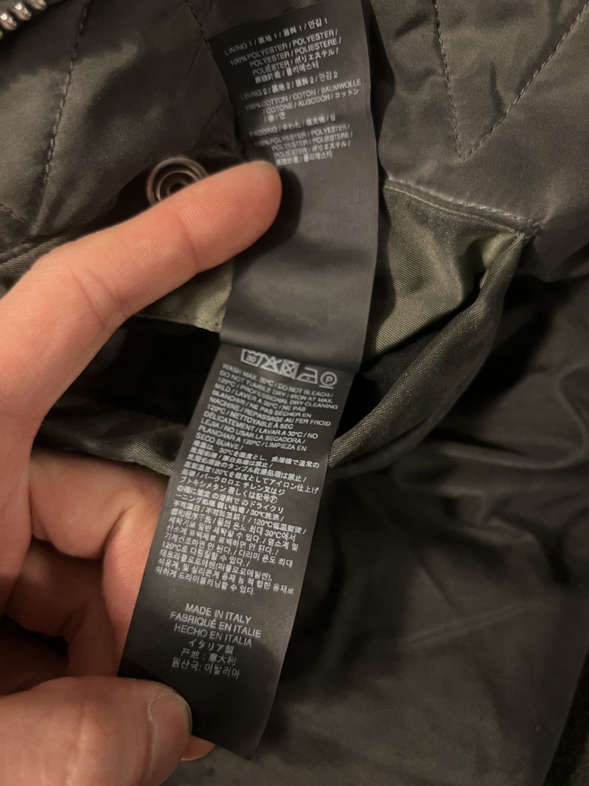 424 424 Military Bomber Recycled Nylon in Black Size US S / EU 44-46 / 1 - 13 Thumbnail