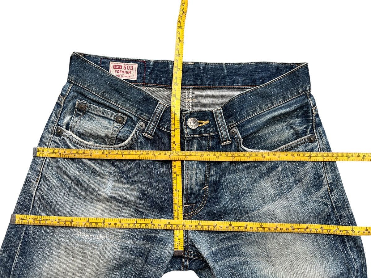 Edwin Vintage Edwin Distressed Denim Jeans 33x31 Size 33" - 13 Thumbnail