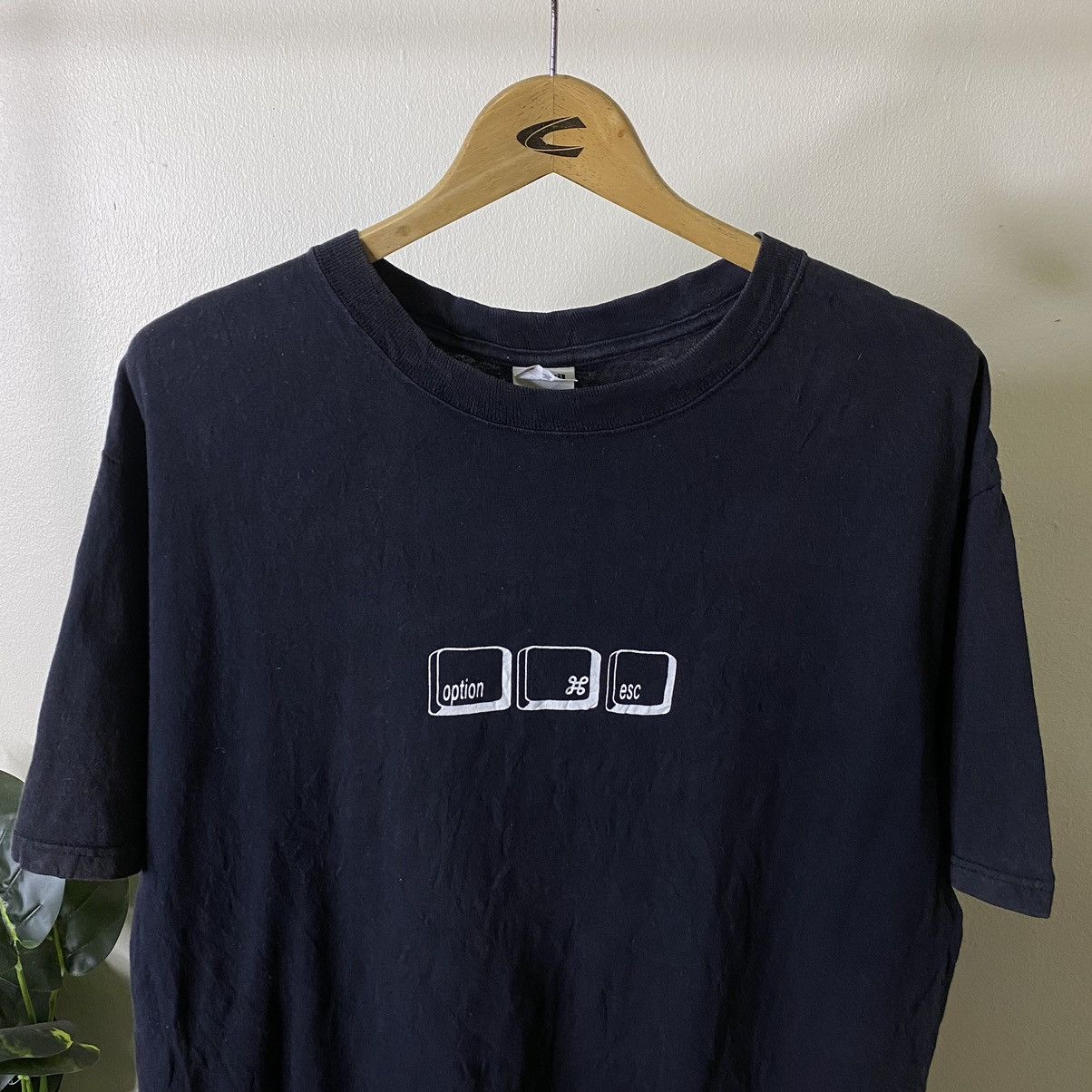 Vintage Vintage Y2K Option Keyboard Funny Humor Tee Size US L / EU 52-54 / 3 - 2 Thumbnail