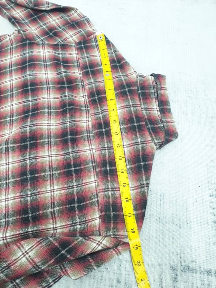 Japanese Brand Bicol bird checkered Japanese flannel shirt Size US M / EU 48-50 / 2 - 8 Thumbnail