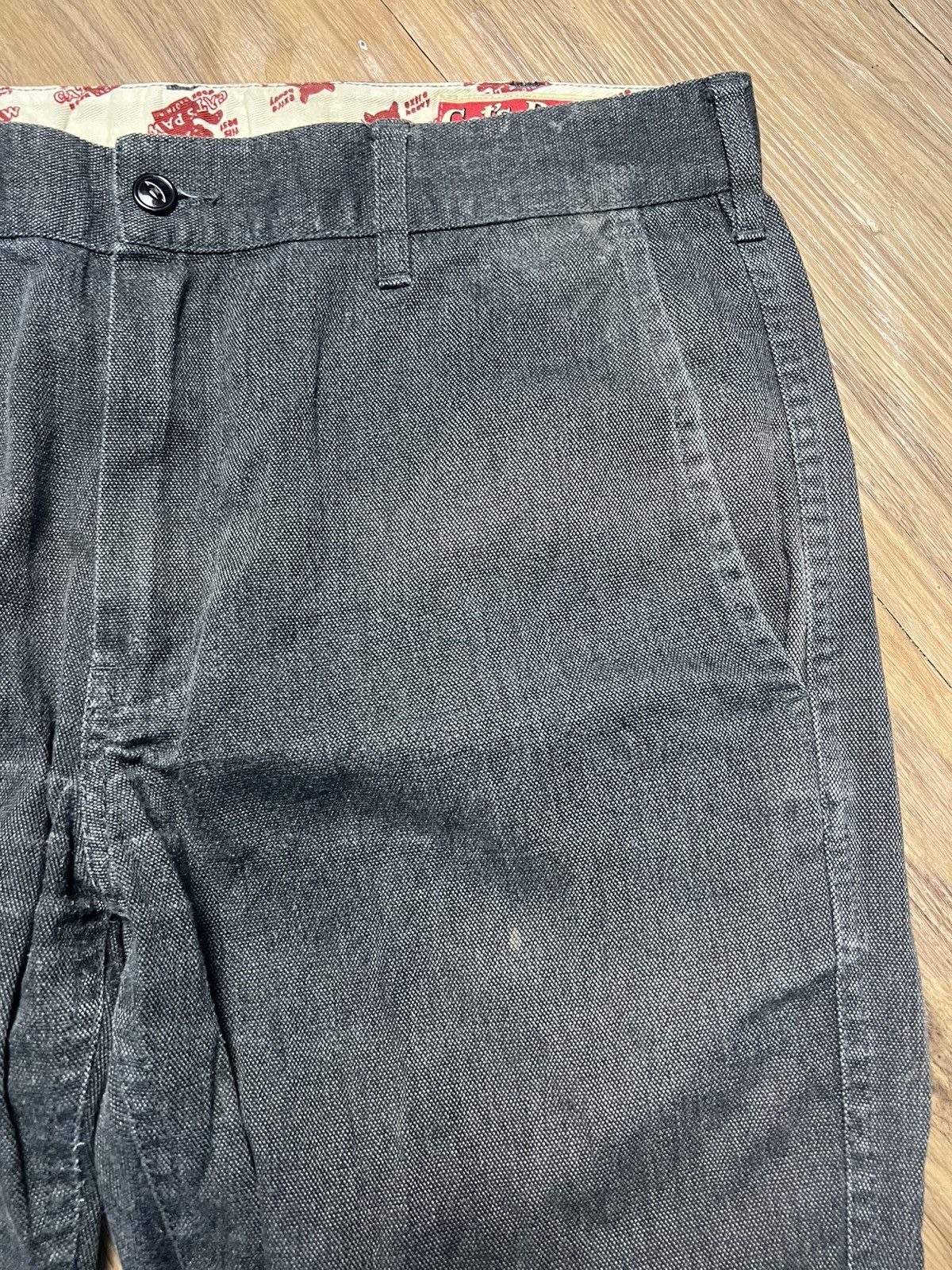 CAT'S PAW Cat's Paw Workwear Grey Duck Canvas Pants (43) Size US 33 - 4 Thumbnail