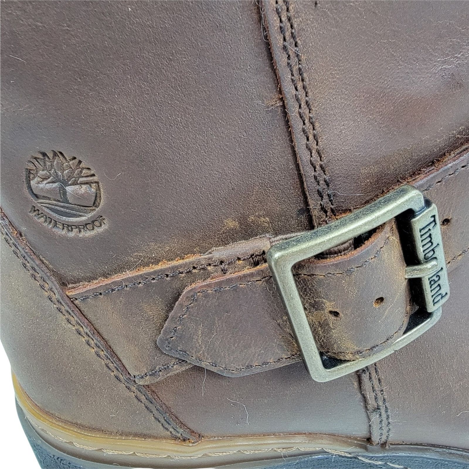 Timberland NEW Timberland Graceyn Waterproof Biker Boots Leather 6 Size US 6 / IT 36 - 7 Thumbnail