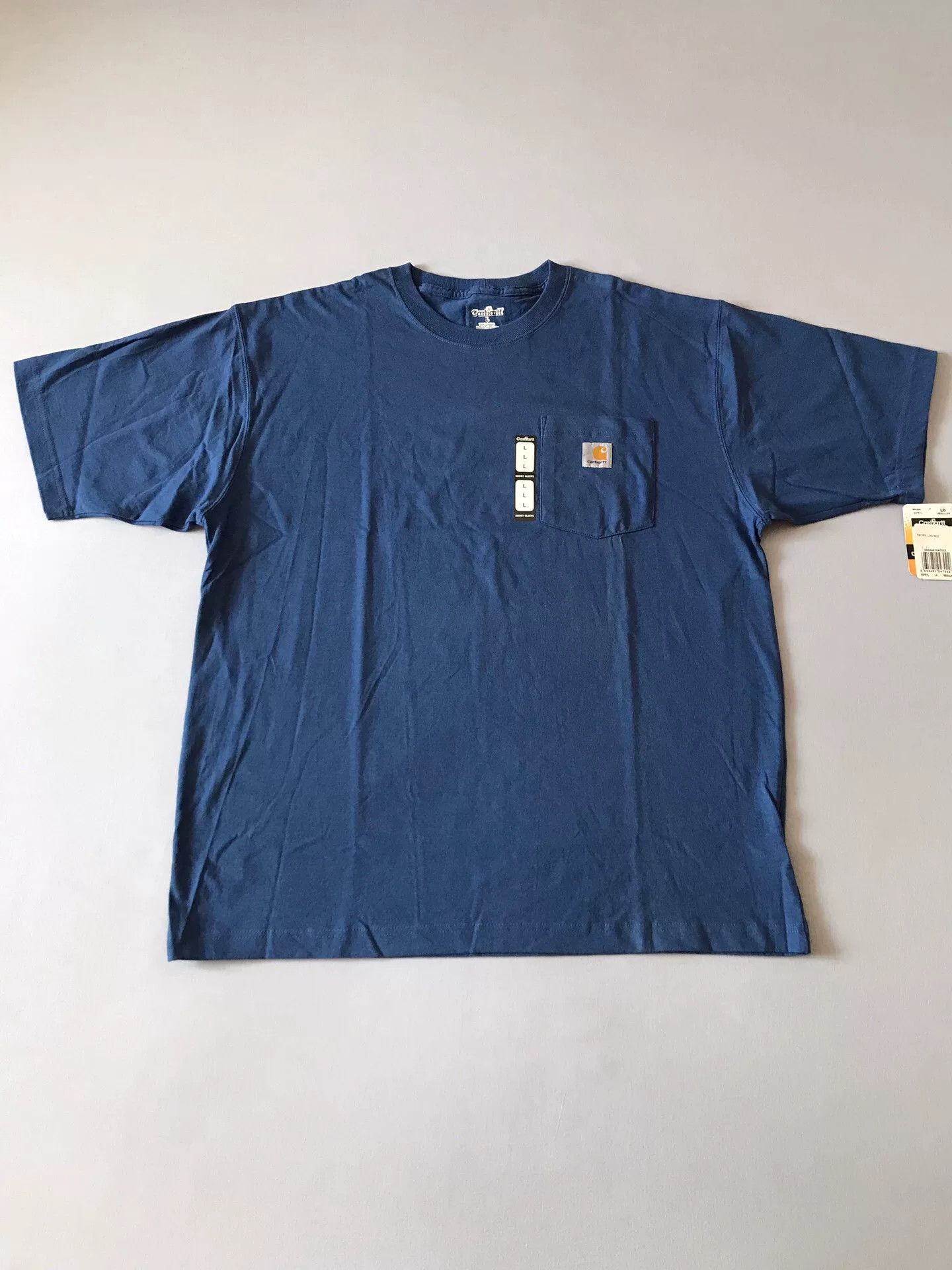 Carhartt Carhartt K87 Royal Blue Short Sleeve T-Shirt Size US L / EU 52-54 / 3 - 1 Thumbnail