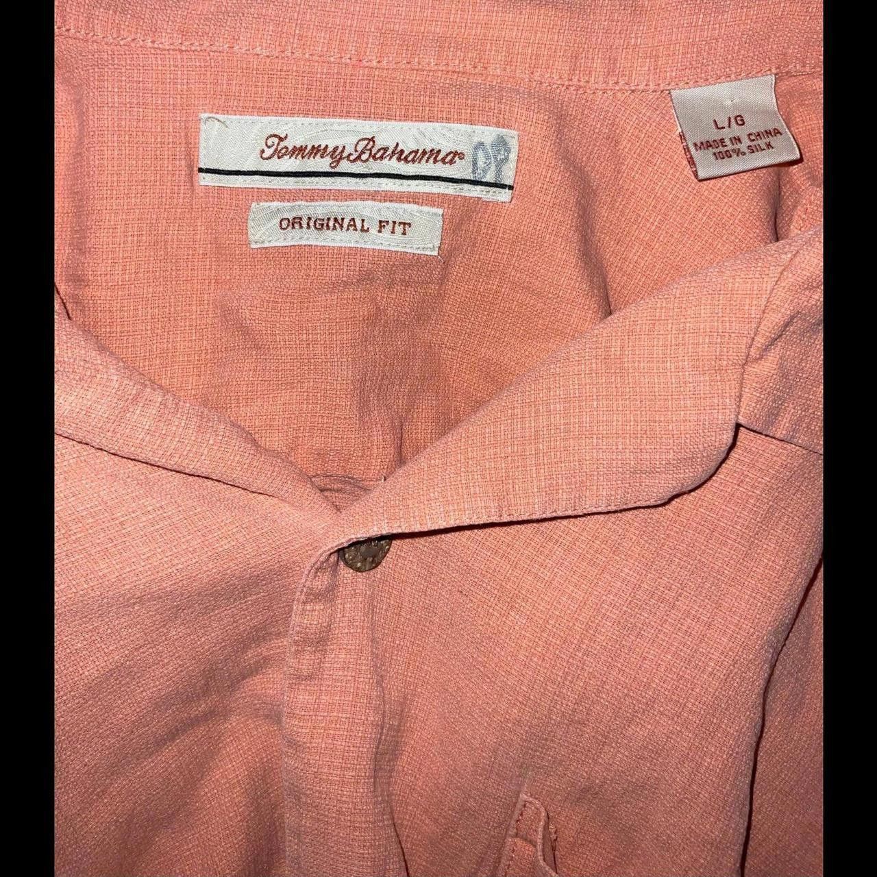 Tommy Bahama Mens Used Button From 100 Size US L / EU 52-54 / 3 - 3 Thumbnail