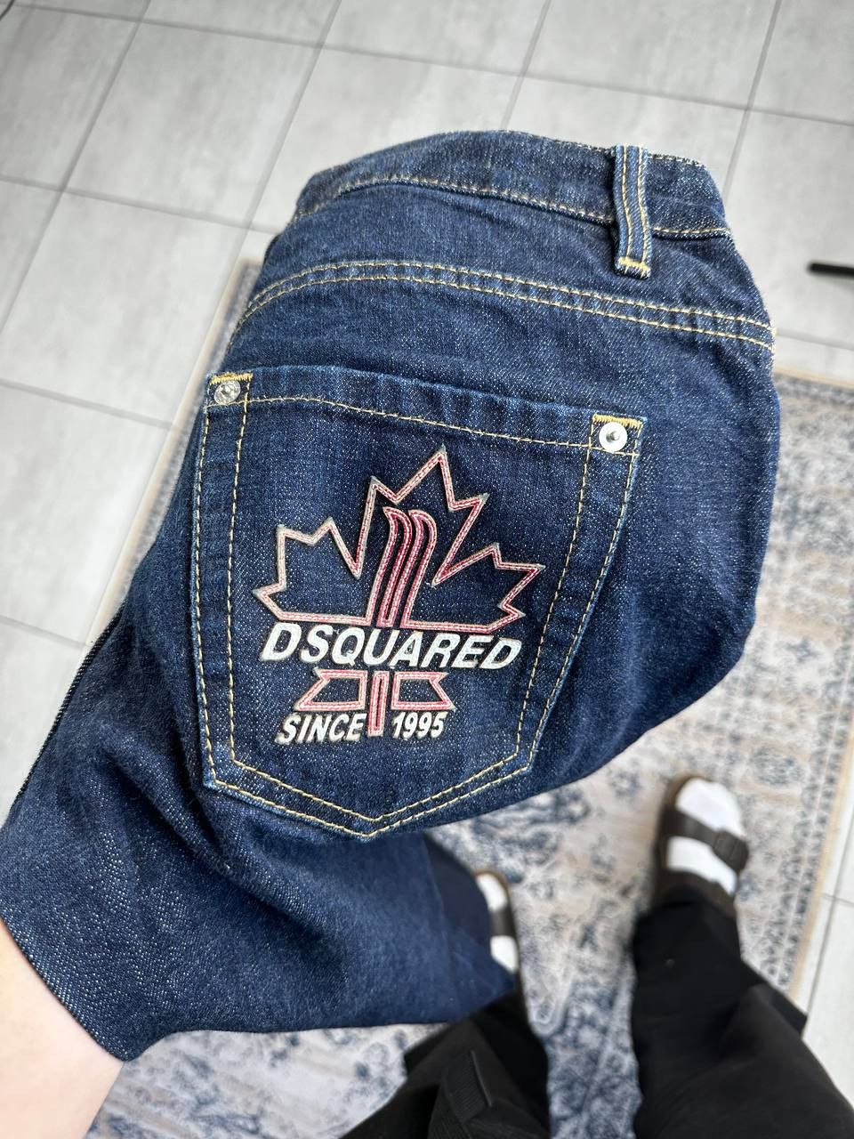 Dsquared2 Dsquared2 Luxury Blue Flared Blue Jeans Size 28" / US 6 / IT 42 - 13 Thumbnail