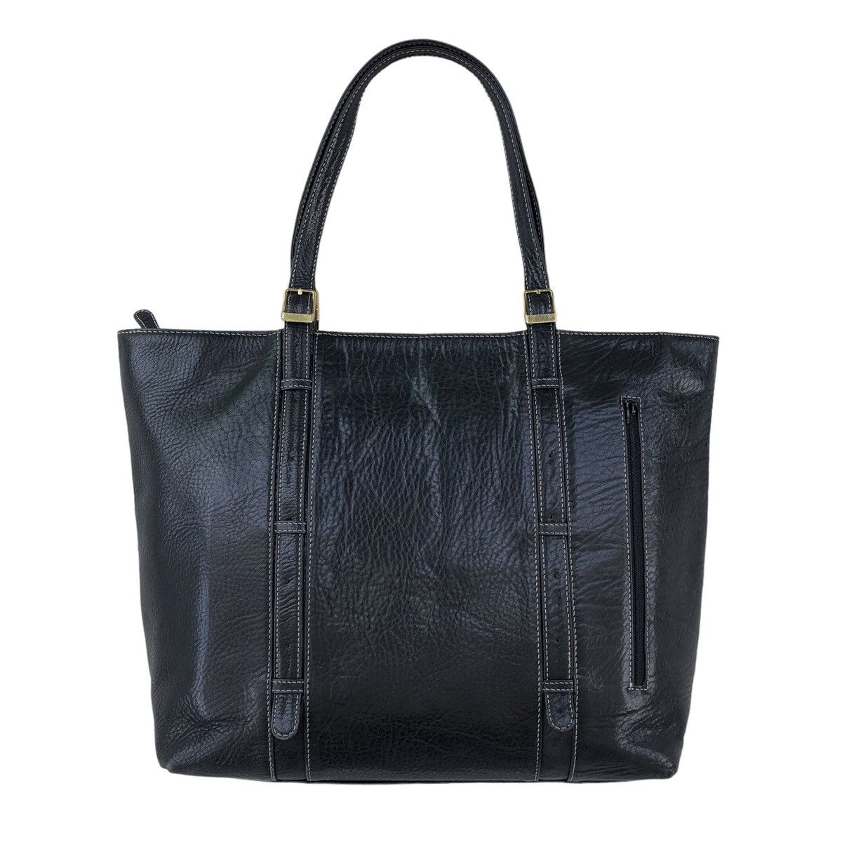 Japanese Brand Mode Kaoru Genuine Leather Tote Bag Size ONE SIZE - 2 Thumbnail