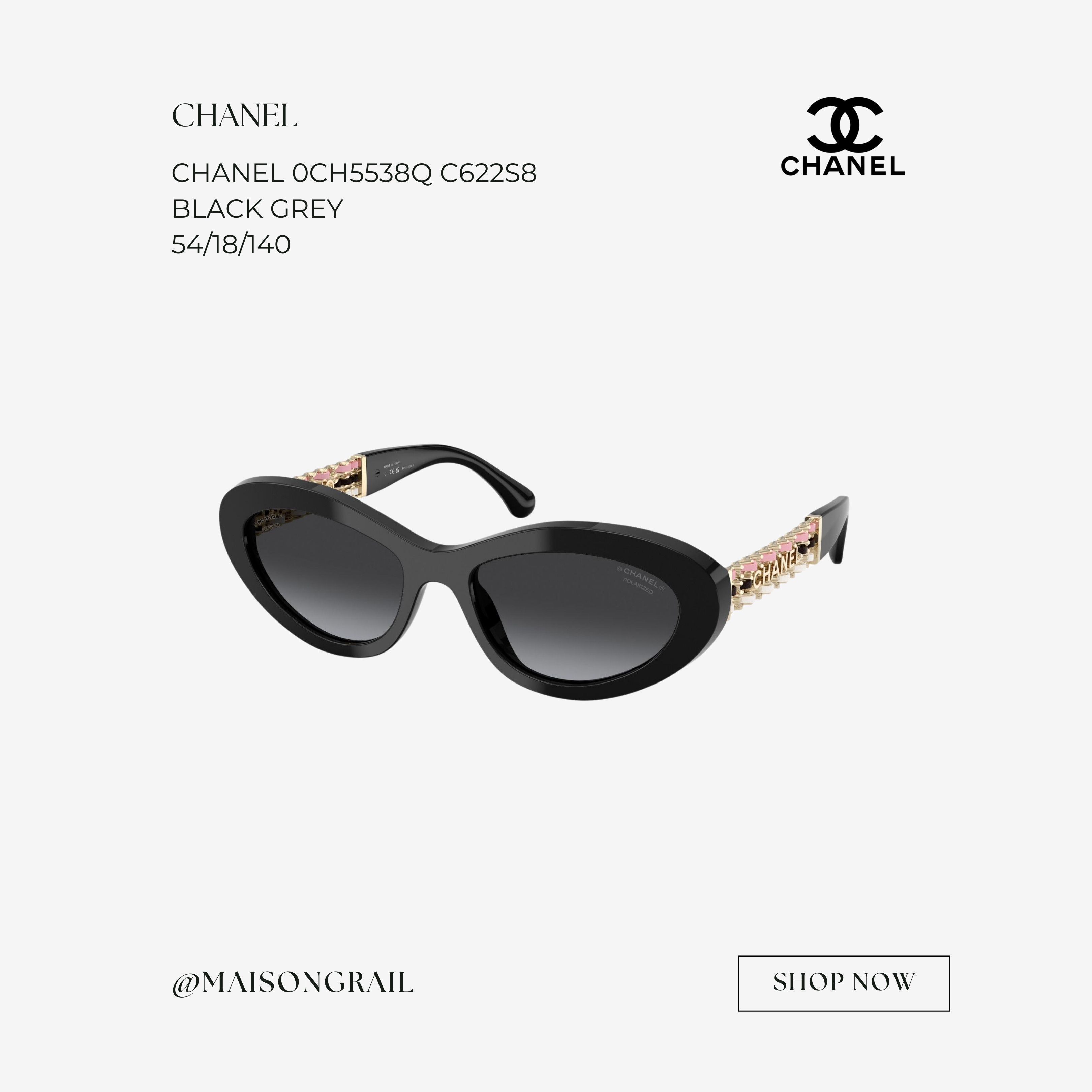 Chanel CHANEL 0CH5538Q C622S8 SUNGLASSES Size ONE SIZE - 1 Thumbnail