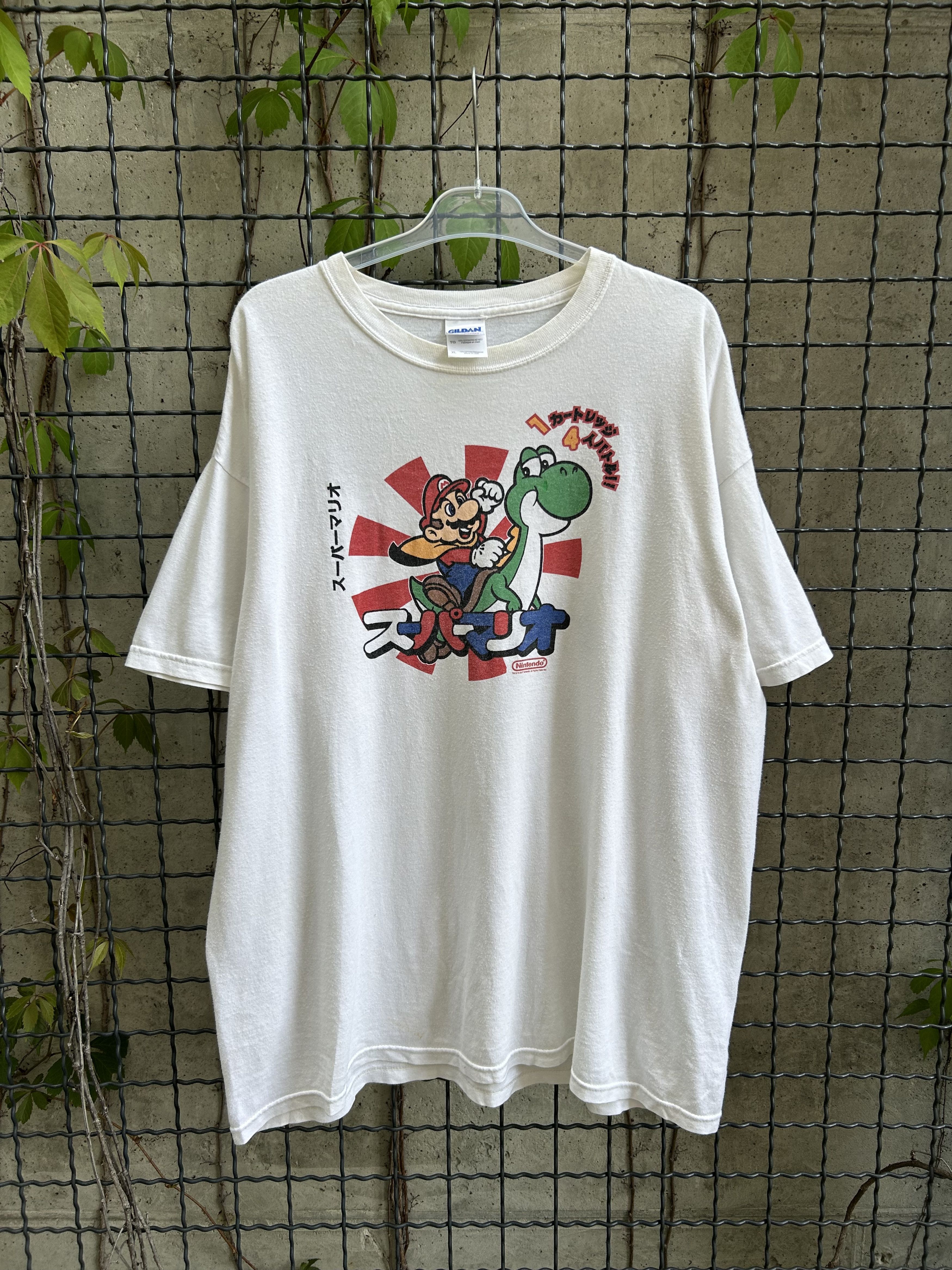 Nintendo Vintage 2007 Super Mario Nintendo Game T-shirt Size US XL / EU 56 / 4 - 1 Thumbnail
