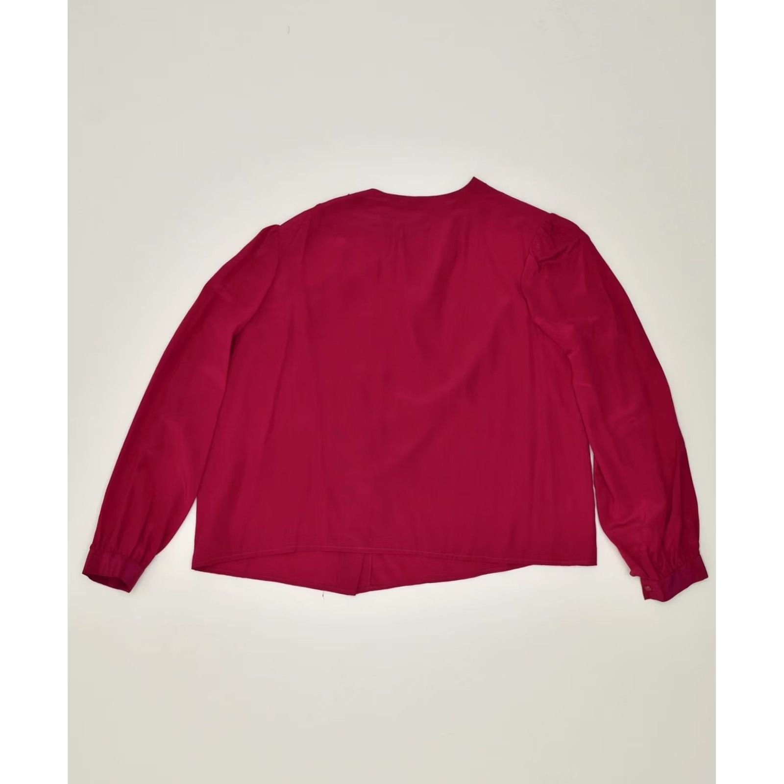 Pinko VINTAGE Womens Blouse Top Pink UK 20 2XL Size XXL / US 16-18 / IT 52-54 - 2 Thumbnail
