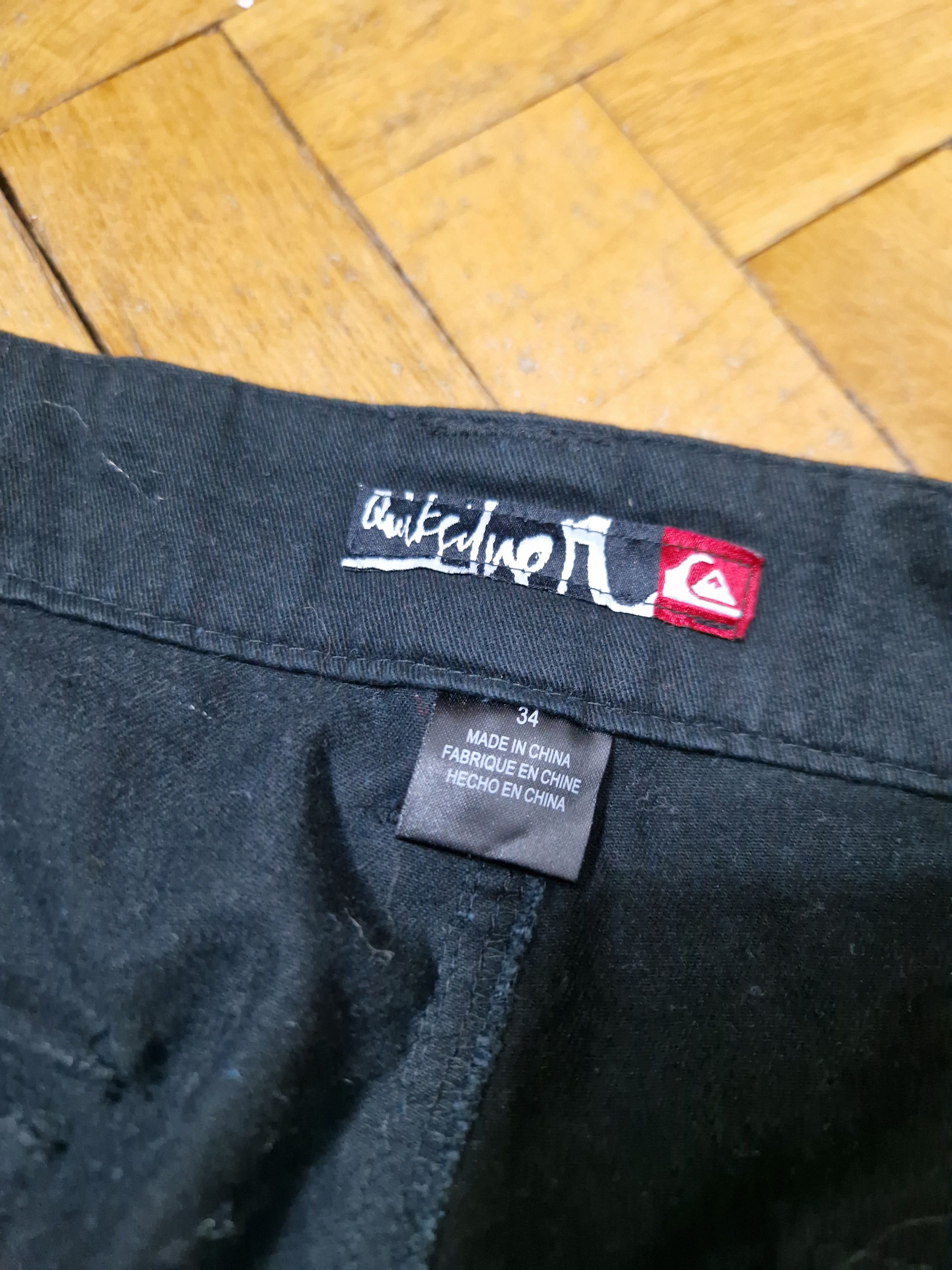 Quiksilver × Vintage Quiksilver vintage black cargo pants y2k Size US 34 / EU 50 - 5 Thumbnail