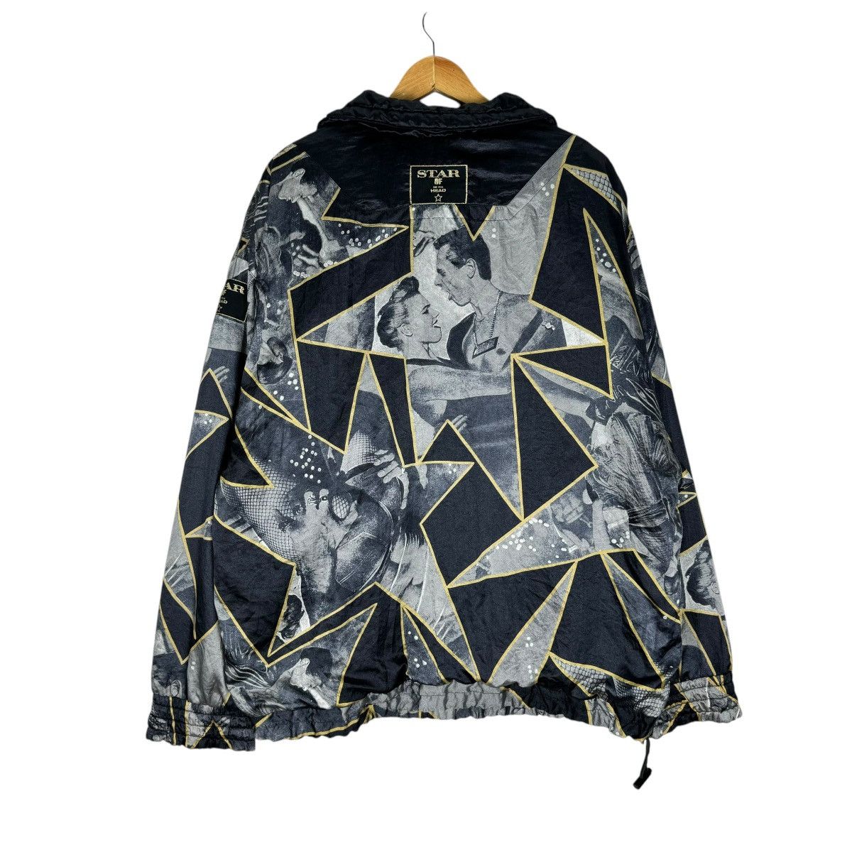 Japanese Brand × Vintage 🌟VINTAGE 90s HEAD STAR HALF ZIP SKI WEAR JACKET Size US XL / EU 56 / 4 - 10 Thumbnail