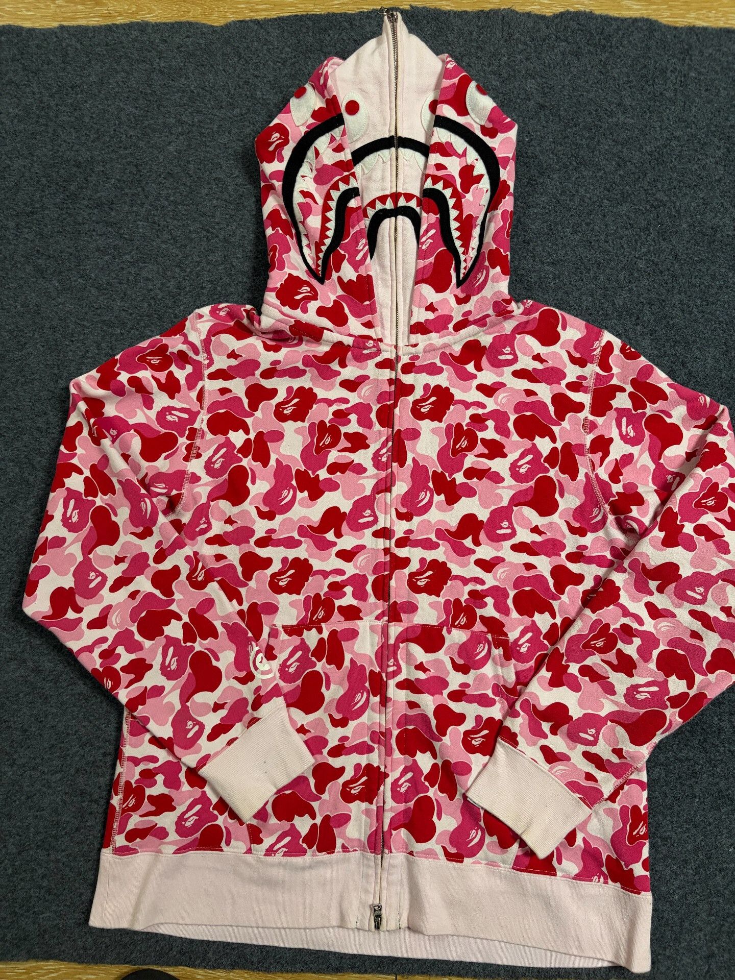 Bape Bape X Multi Shark Sweatshirt Pullover Size US XXL / EU 58 / 5 - 1 Thumbnail