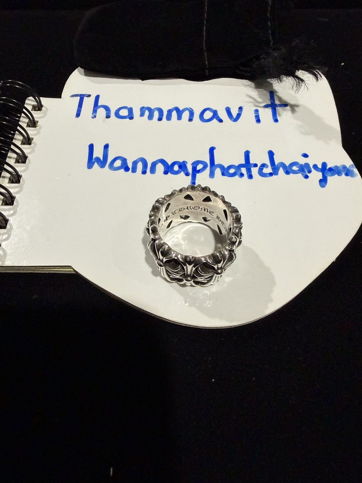 Chrome Hearts Chrome hearts Cemetery ring 8.5us Size ONE SIZE - 3 Thumbnail