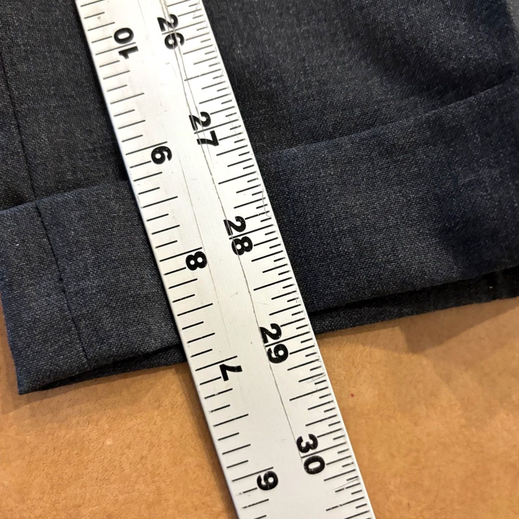 Brooks Brothers Brooks Brothers Dress Pants Wool Charcoal Gray 35x29 Cuffed Flat Front Men's Classic Dress Pants Size US 35 - 7 Thumbnail
