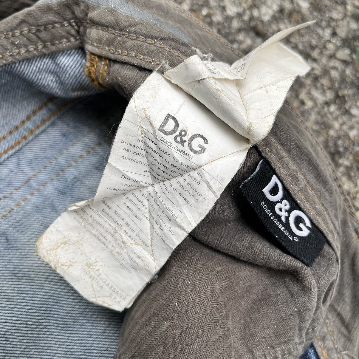 Dolce & Gabbana D&G Dolce & Gabbana Luxury Crazy Style Denim Jeans Size US 33 - 10 Thumbnail