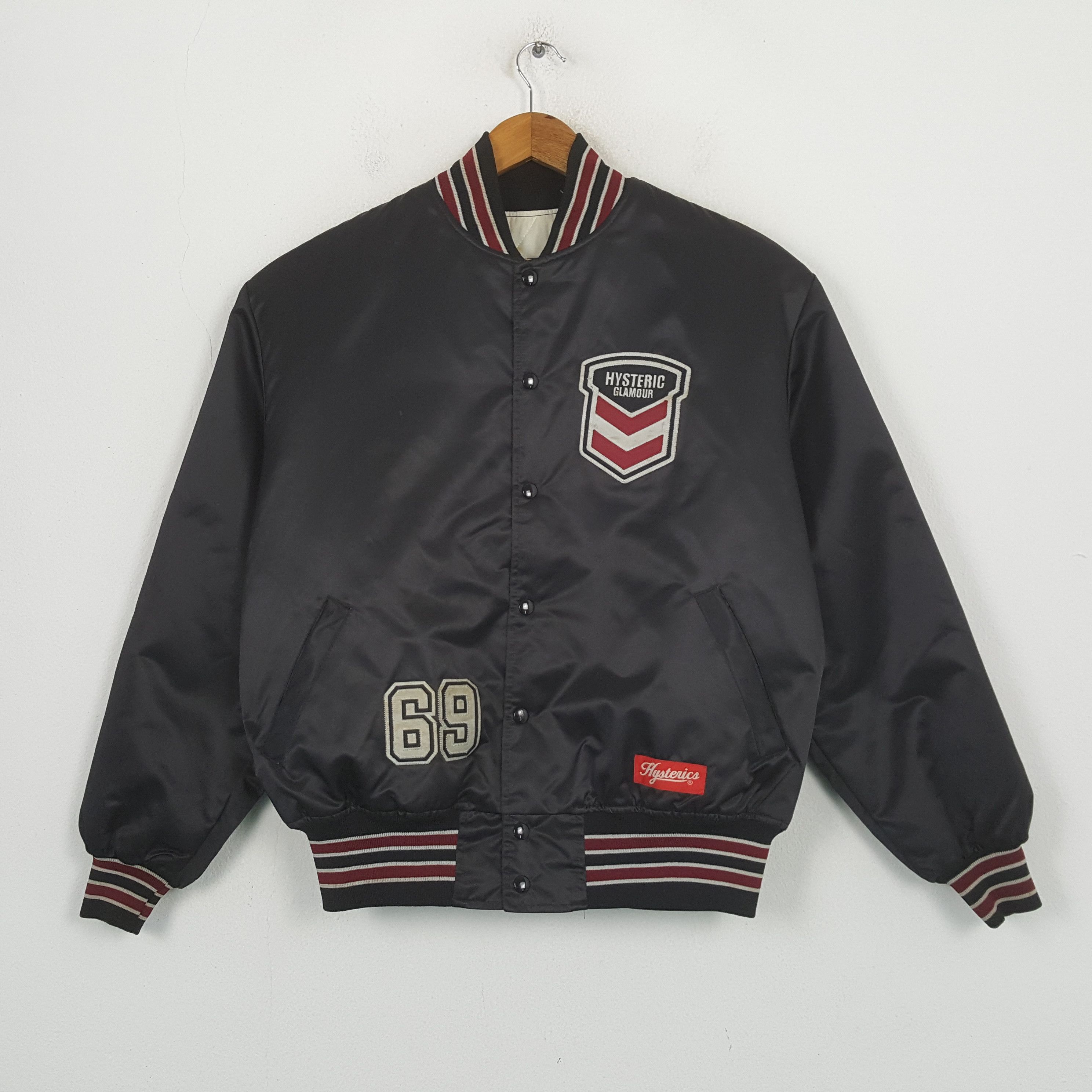 Hysteric Glamour Vintage Hysteric Glamour Japan Brand Varsity Jacket C303N3 Size US XL / EU 56 / 4 - 3 Thumbnail