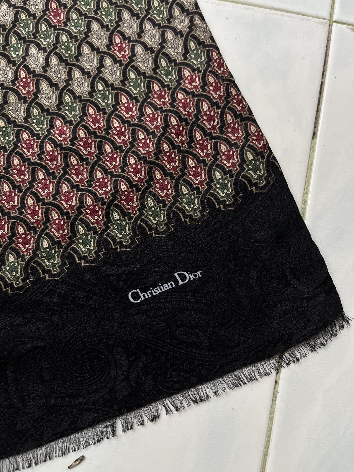 Dior 🔥🔥🔥STEALS CHRISTIAN DIOR SCARF/MUFFLER Size ONE SIZE - 7 Thumbnail