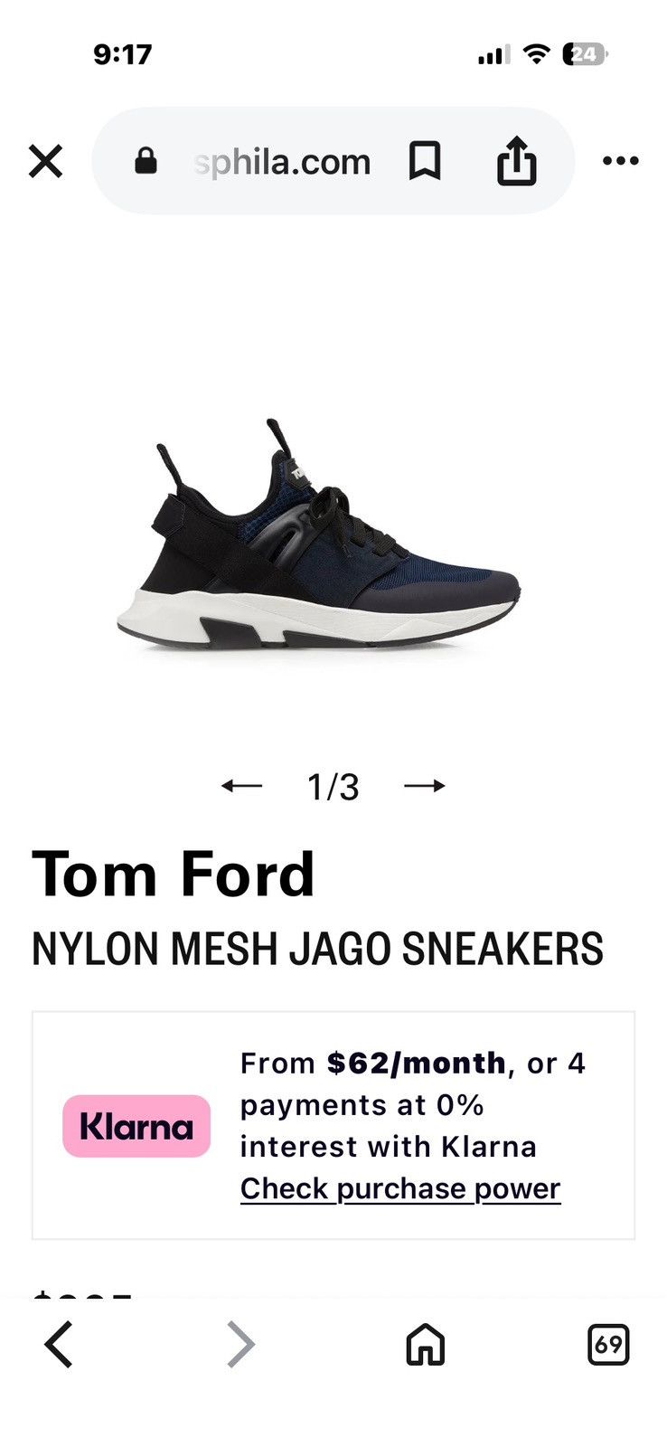 Tom Ford Tom Ford Jago Sneakers suede leather size 7 Made in italy Size US 7 / EU 40 - 15 Thumbnail