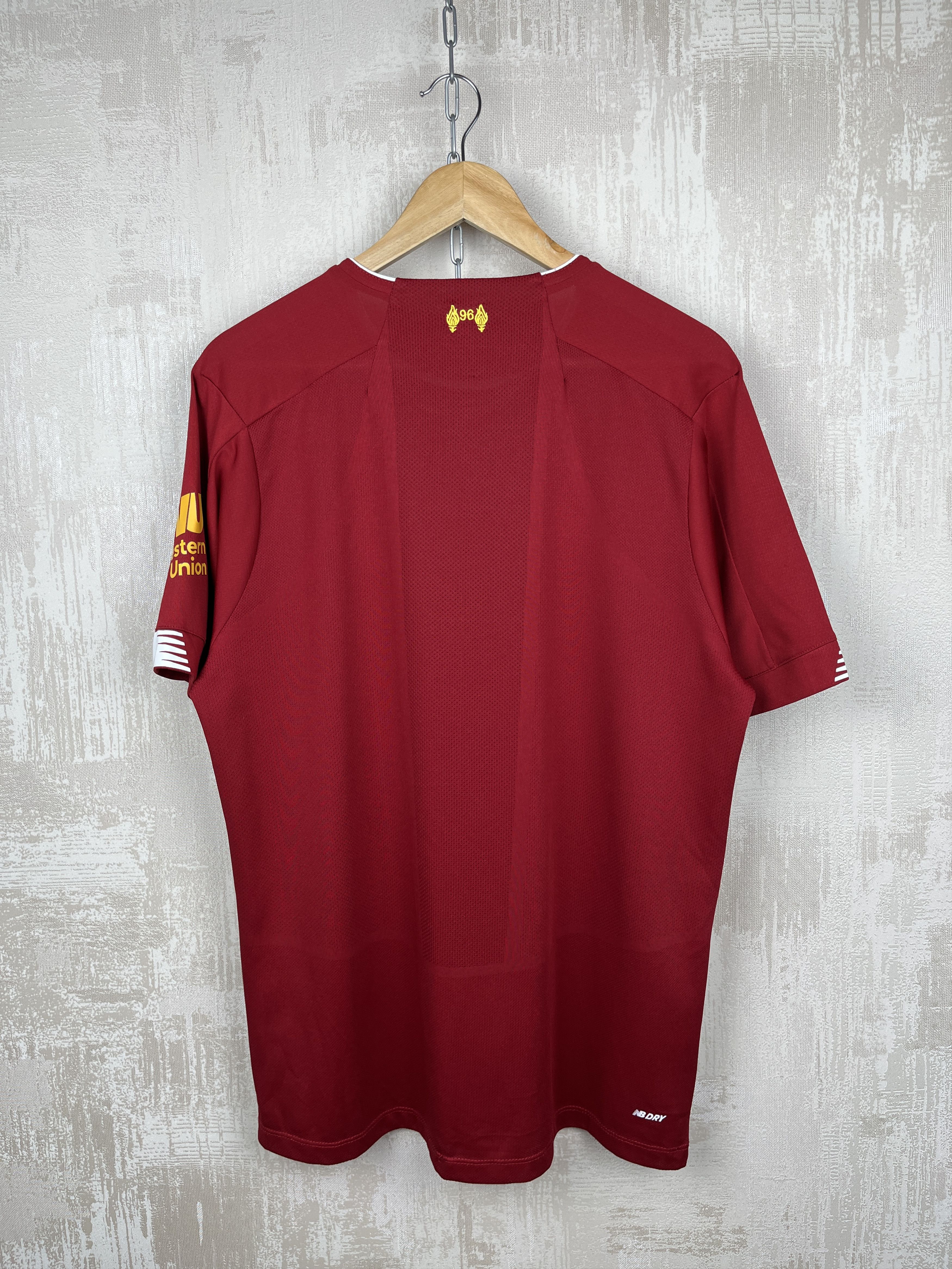 New Balance Liverpool FC 2019 - 2020 Home Football Shirt Soccer Jersey Size US L / EU 52-54 / 3 - 15 Thumbnail