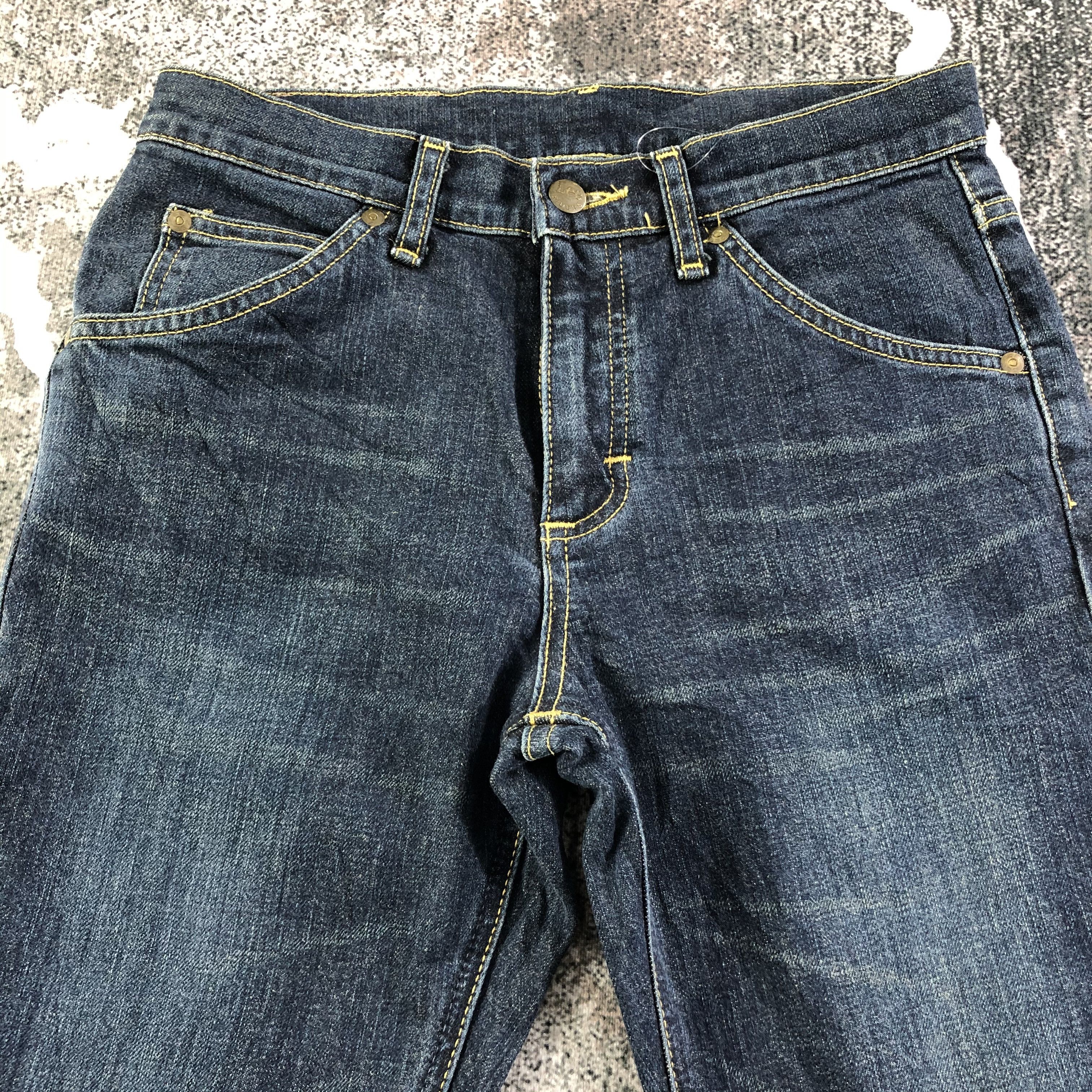 Lee Lee Riders Jeans Dark Wash Denim KJ1868 Size US 28 / EU 44 - 3 Thumbnail