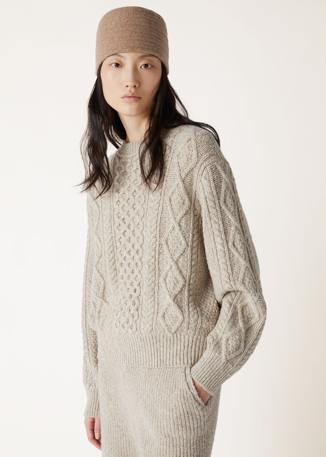 Loro Piana o1w1db10825 FAO7113 Valduggia Crewneck Sweater in Grey Size XS / US 0-2 / IT 36-38 - 4 Thumbnail