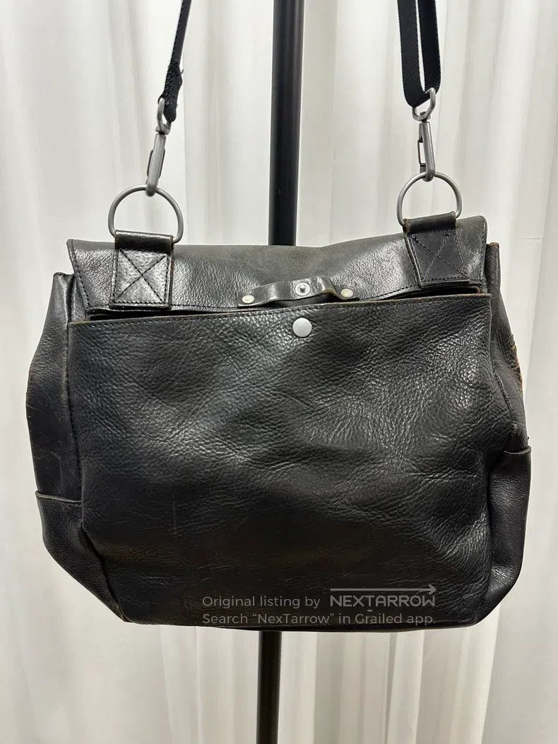 Yohji Yamamoto Yohji Yamamoto Cowhide aviator buckle crossbody bag Size ONE SIZE - 4 Thumbnail