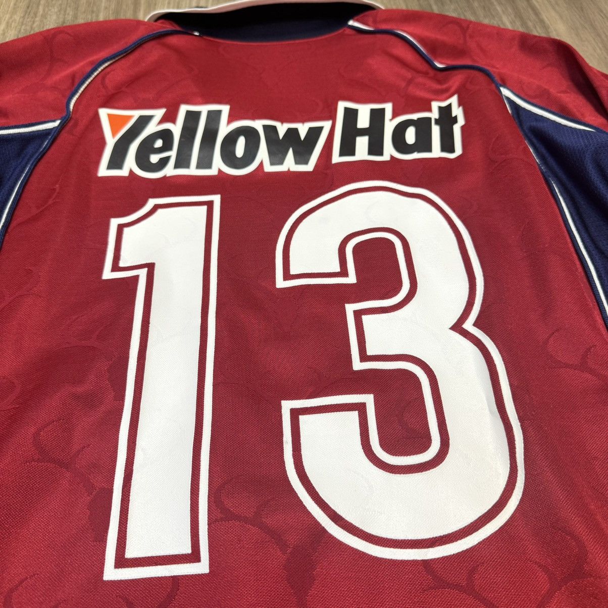 Japanese Brand kashima antlers 00/01 longsleeves home shirt #13 Yanagisawa Size US L / EU 52-54 / 3 - 8 Thumbnail