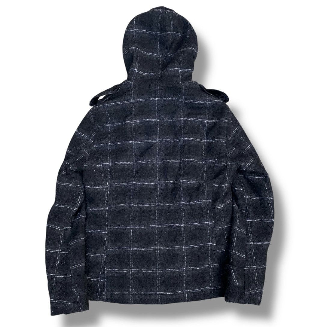 In The Attic Vintage In The Attic Checkered Zipper Wool Hoodie Jacket.#F8 Size US M / EU 48-50 / 2 - 4 Thumbnail