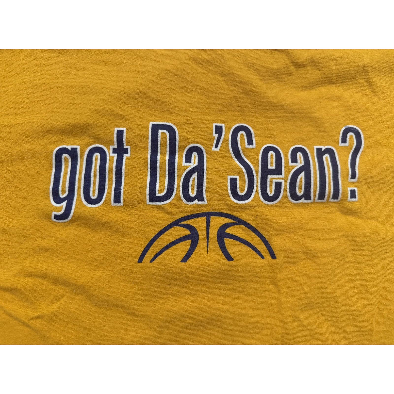 Gildan West Virginia Mountaineers XL NCAA Basketball Got Da'Sean? Size US XL / EU 56 / 4 - 2 Thumbnail