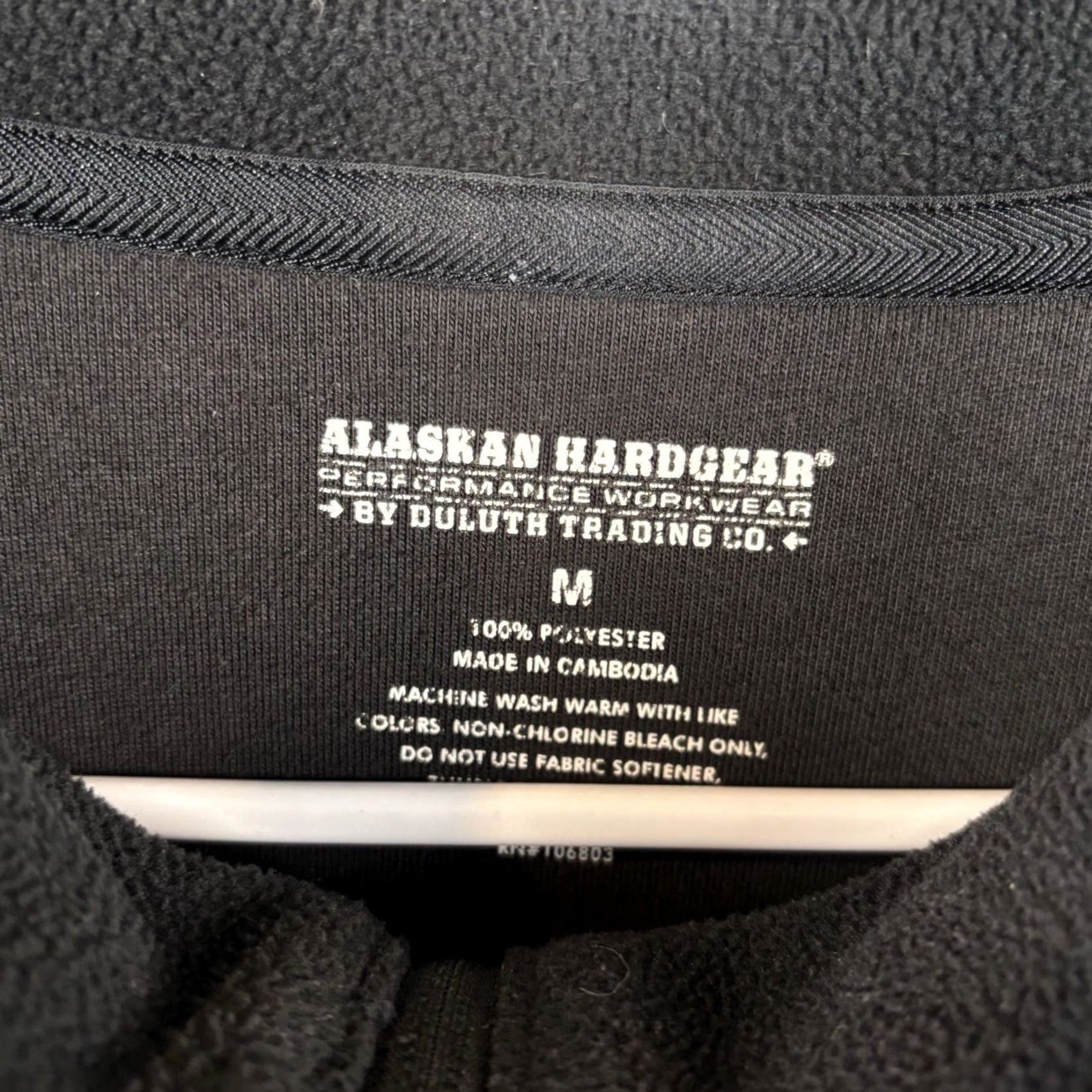 Vintage Alaskan Hardgear Duluth Men Medium Black Full Zip Softshell Jacket Workwear M Black Mens Size US M / EU 48-50 / 2 - 3 Thumbnail
