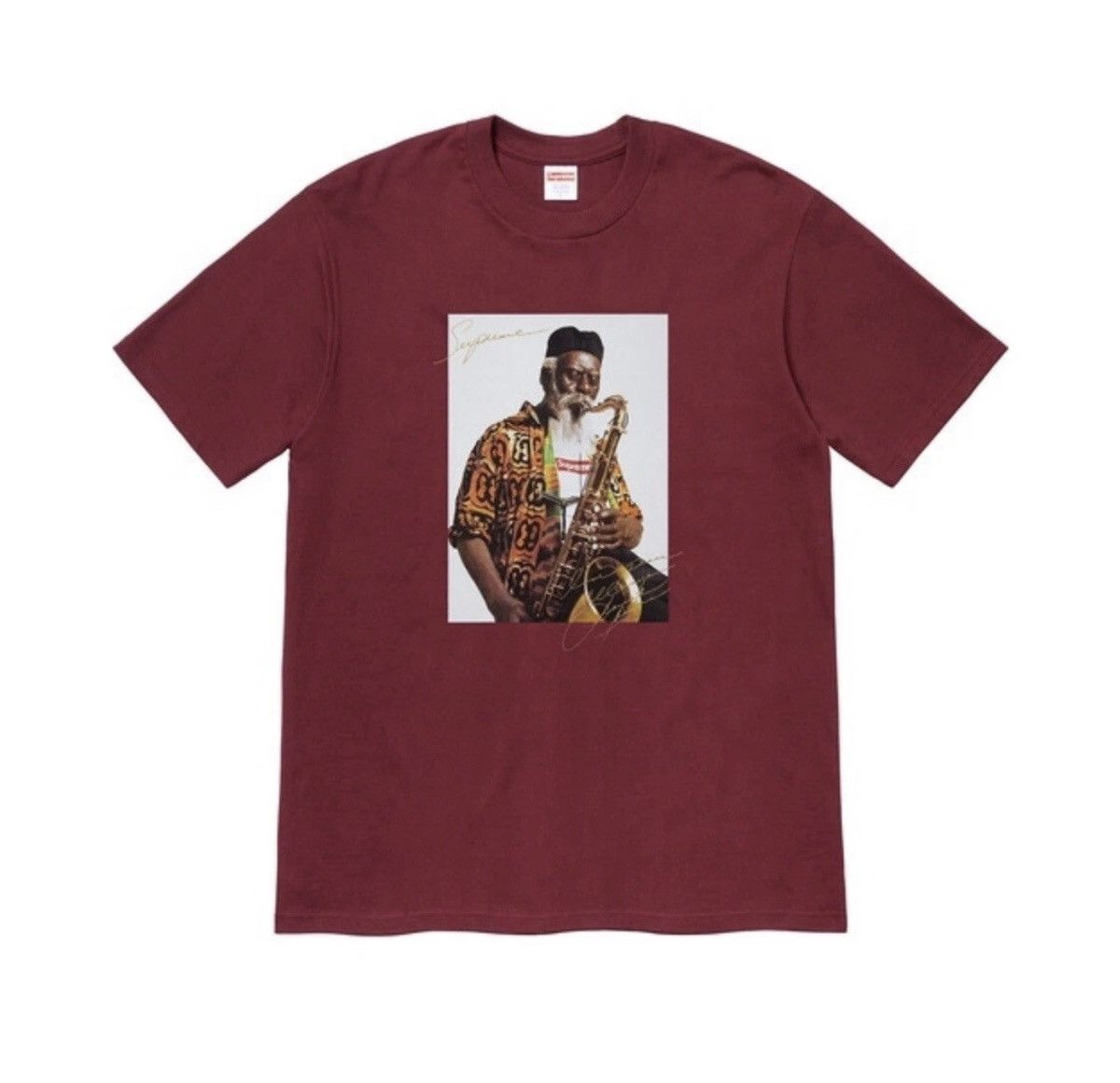 Supreme Supreme Pharoah Sanders Tee Cardinal Sz: Medium Size US M / EU 48-50 / 2 - 1 Thumbnail